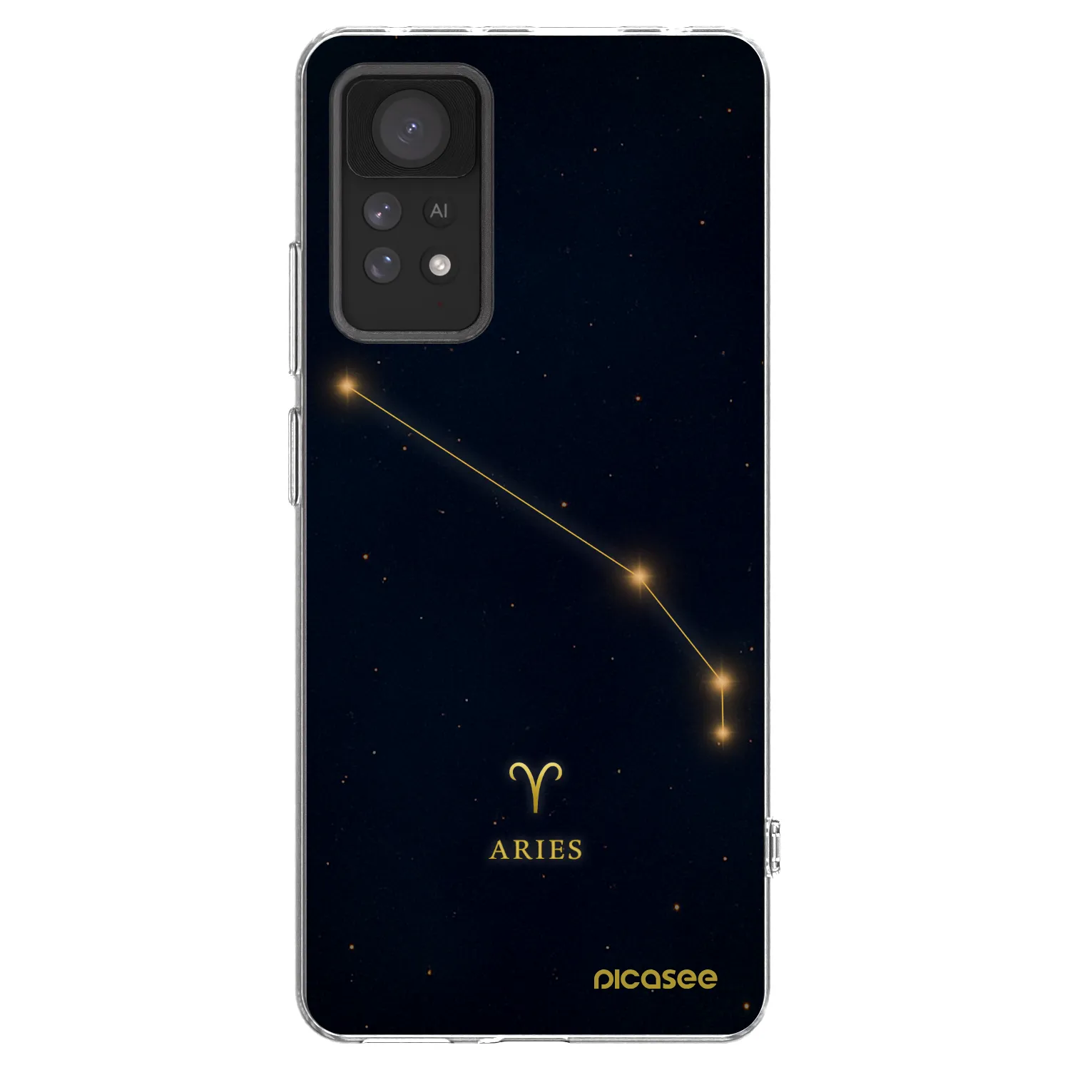 Picasee silikonski prozorni ovitek za Xiaomi Redmi Note 11 Pro - ARIES