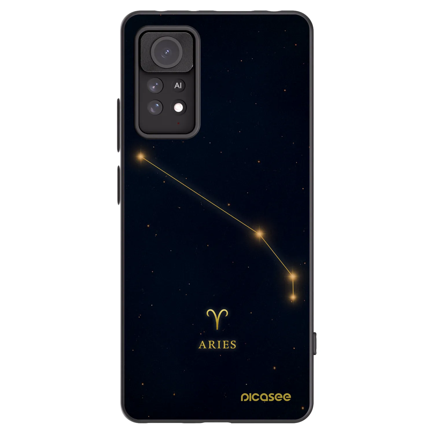 Picasee silikonski črni ovitek za Xiaomi Redmi Note 11 Pro 5G - ARIES