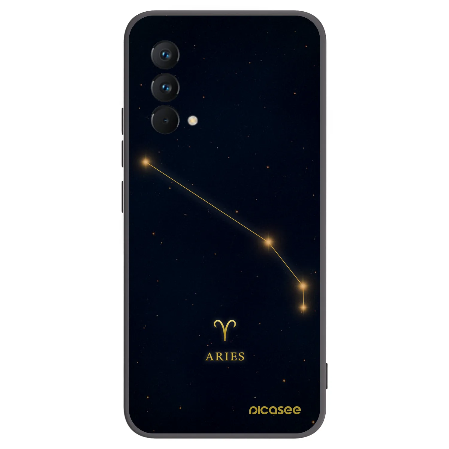 Picasee silikonski črni ovitek za Realme GT Master Edition 5G - ARIES
