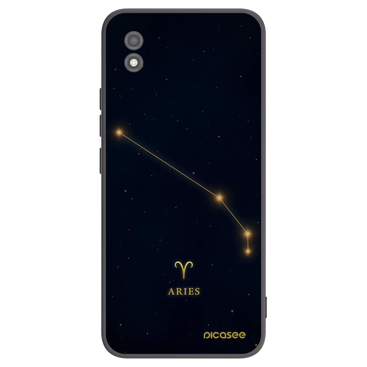 Picasee silikonski črni ovitek za Realme C11 (2021) - ARIES