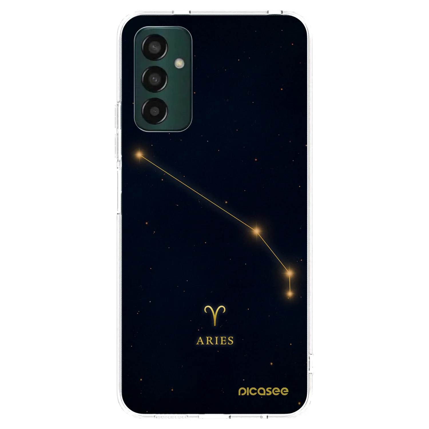 Picasee silikonski prozorni ovitek za Samsung Galaxy M23 5G - ARIES