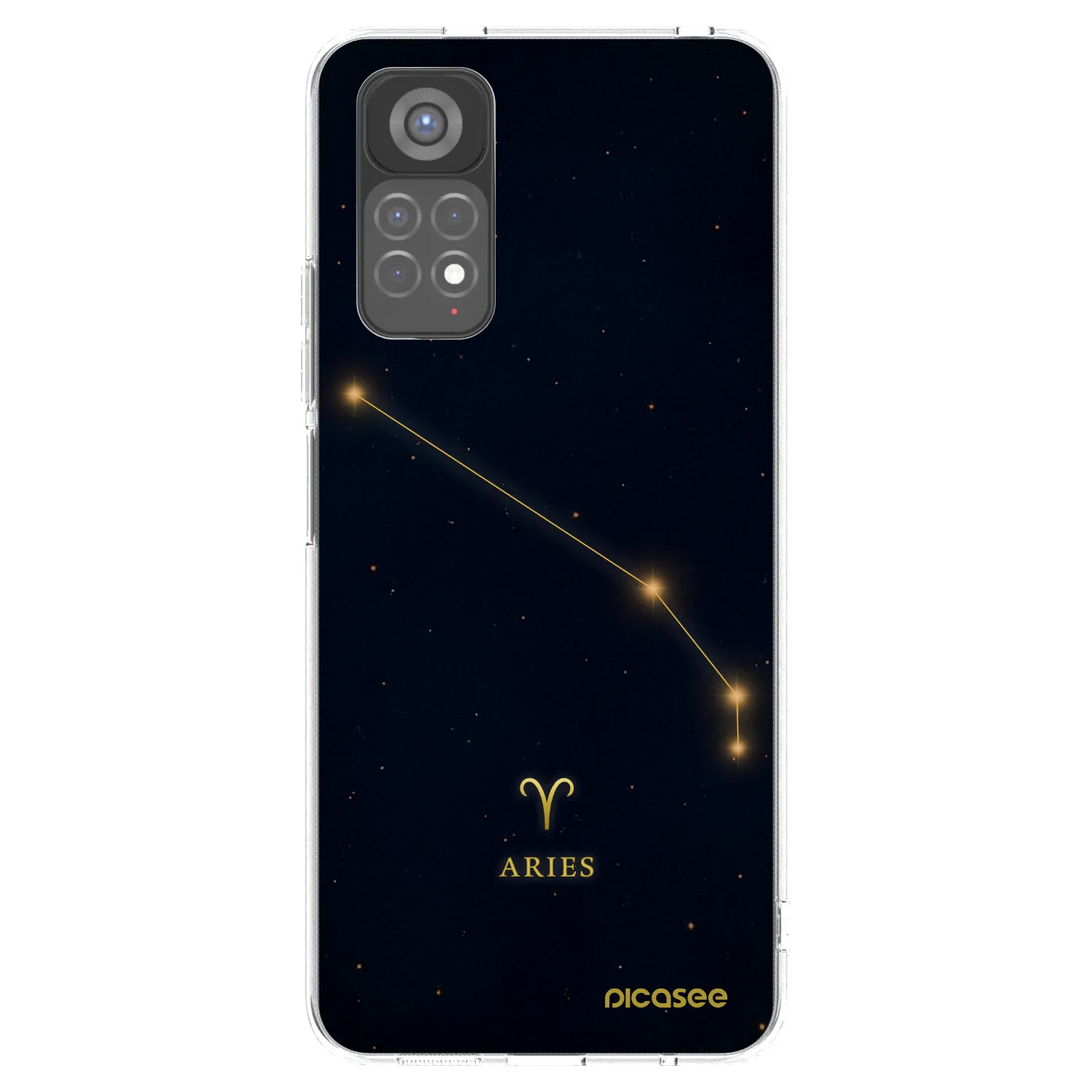 Picasee silikonski prozorni ovitek za Xiaomi Redmi Note 11S 5G - ARIES
