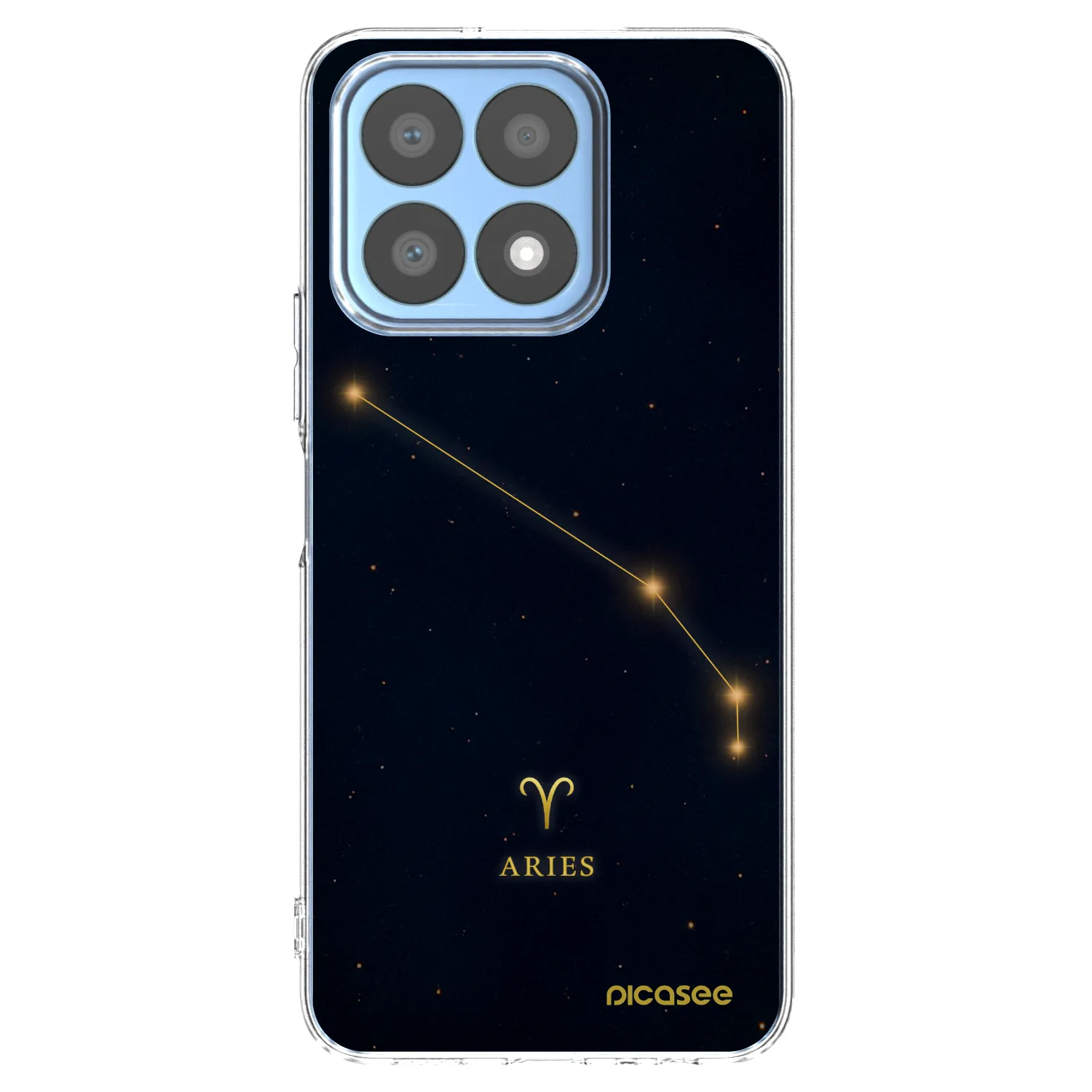 Picasee silikonski prozorni ovitek za Honor X8a - ARIES