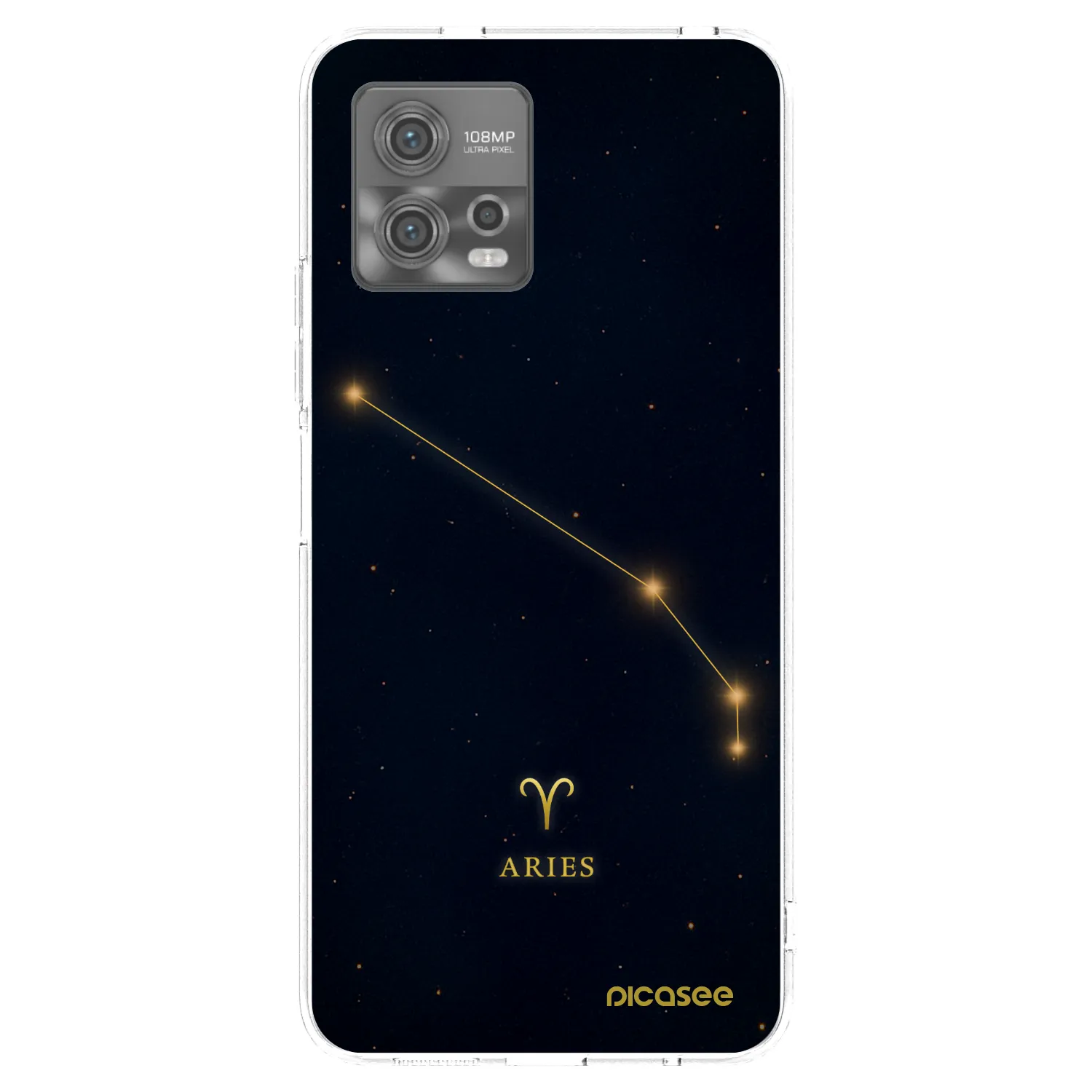 Picasee silikonski prozorni ovitek za Motorola Moto G72 - ARIES