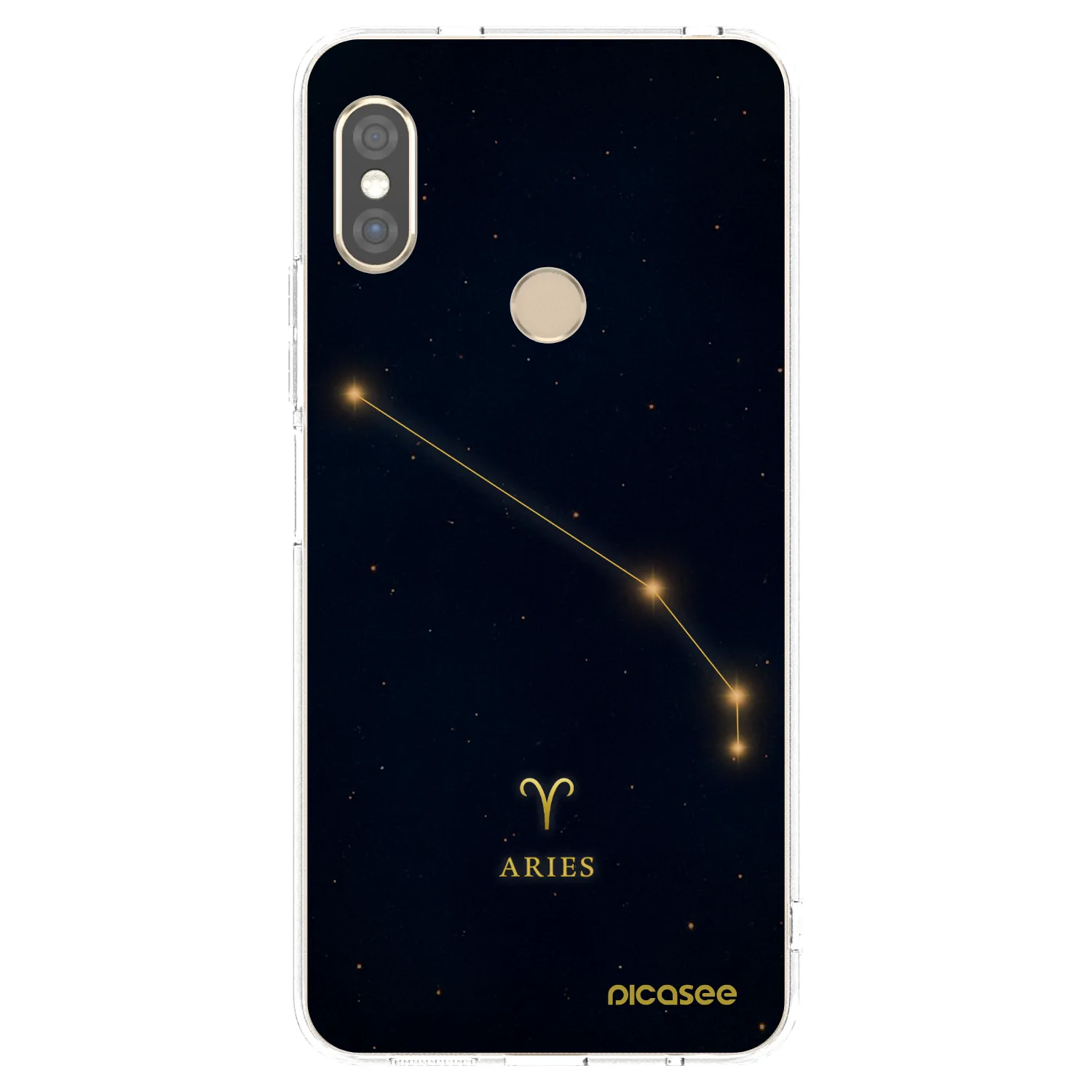 Picasee silikonski prozorni ovitek za Xiaomi Redmi Note 5 Global - ARIES