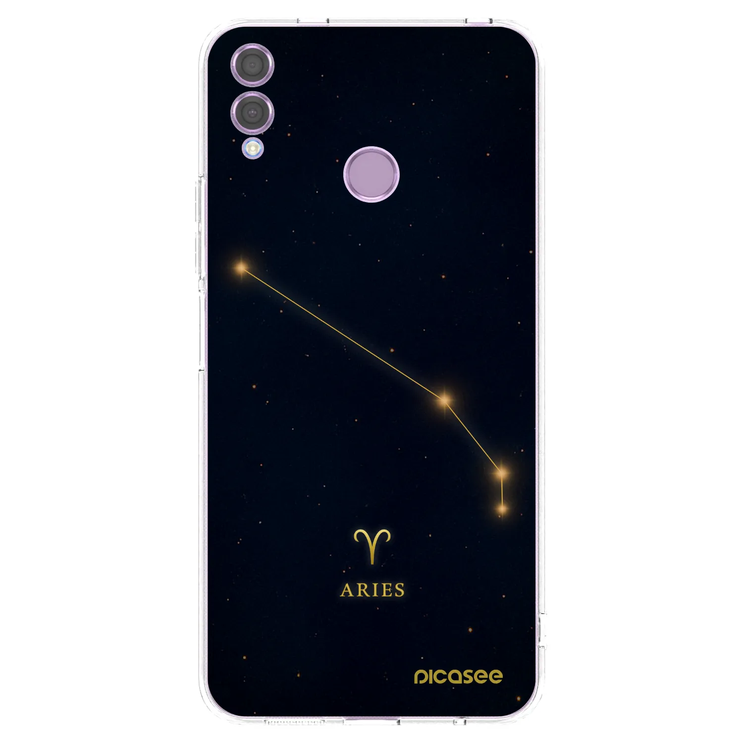 Picasee silikonski prozorni ovitek za Honor 8X - ARIES