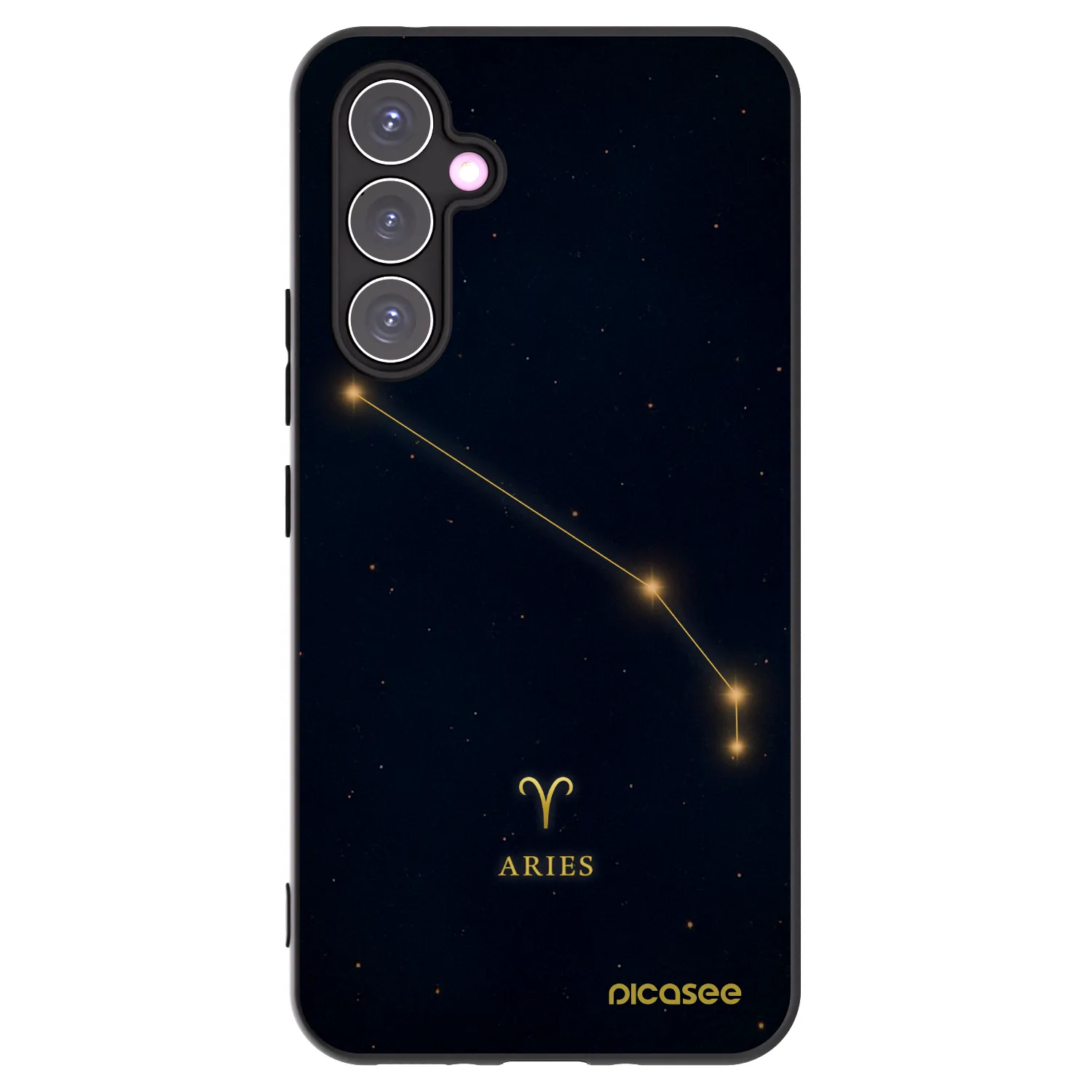 Picasee silikonski črni ovitek za Samsung Galaxy A54 5G A546B - ARIES