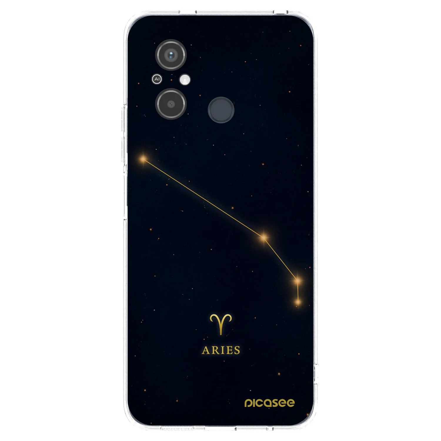Picasee silikonski prozorni ovitek za Xiaomi Redmi 12C - ARIES