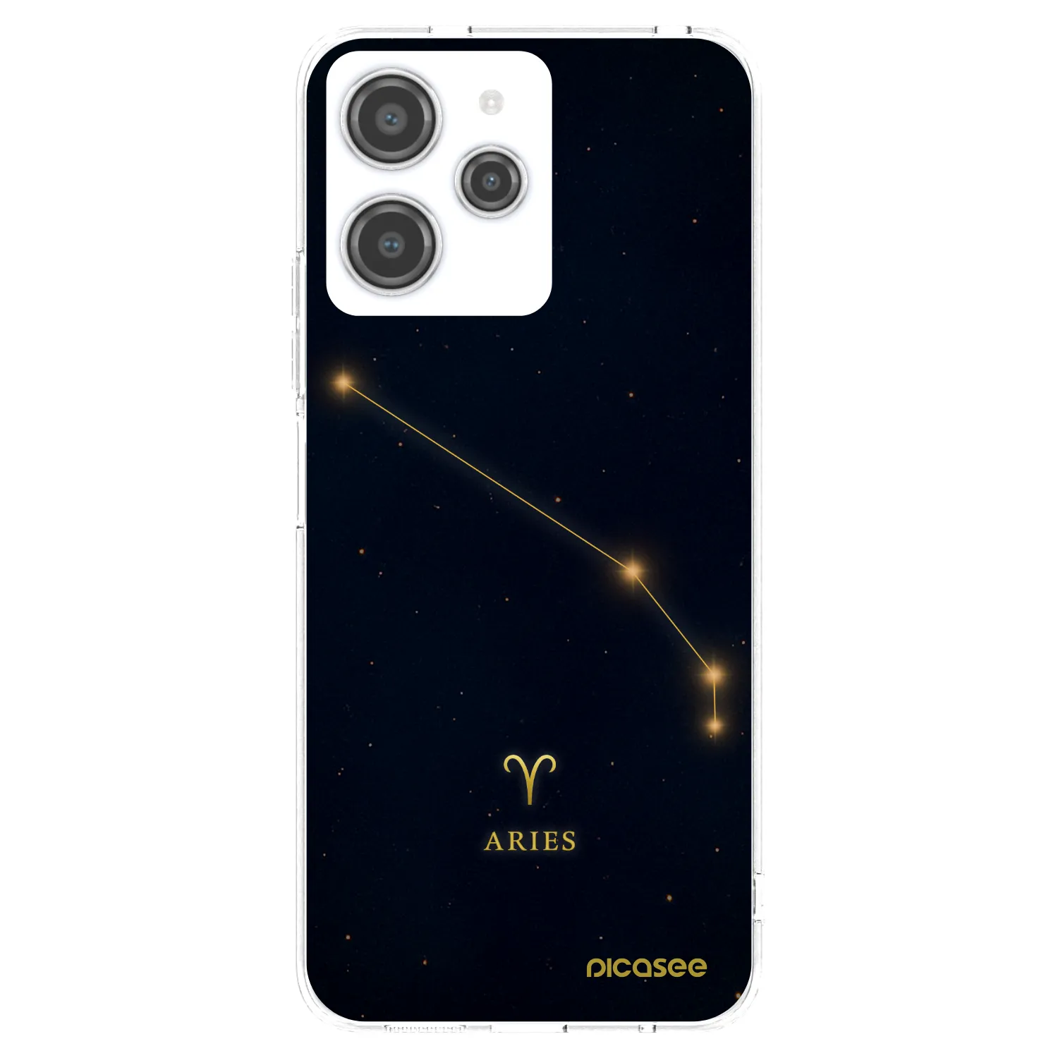 Picasee silikonski prozorni ovitek za Xiaomi Redmi 12 4G - ARIES