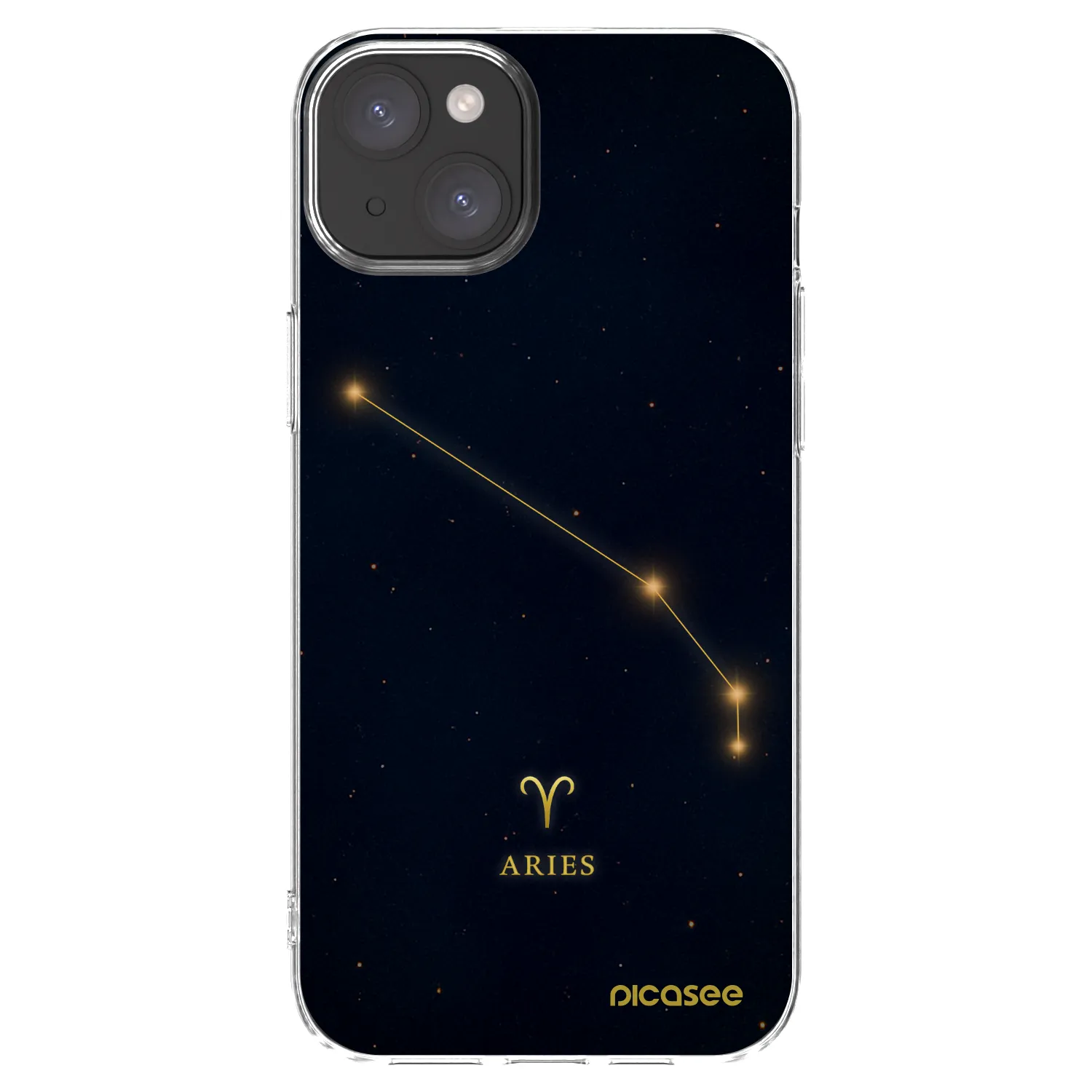 Picasee silikonski prozorni ovitek za Apple iPhone 15 Plus - ARIES