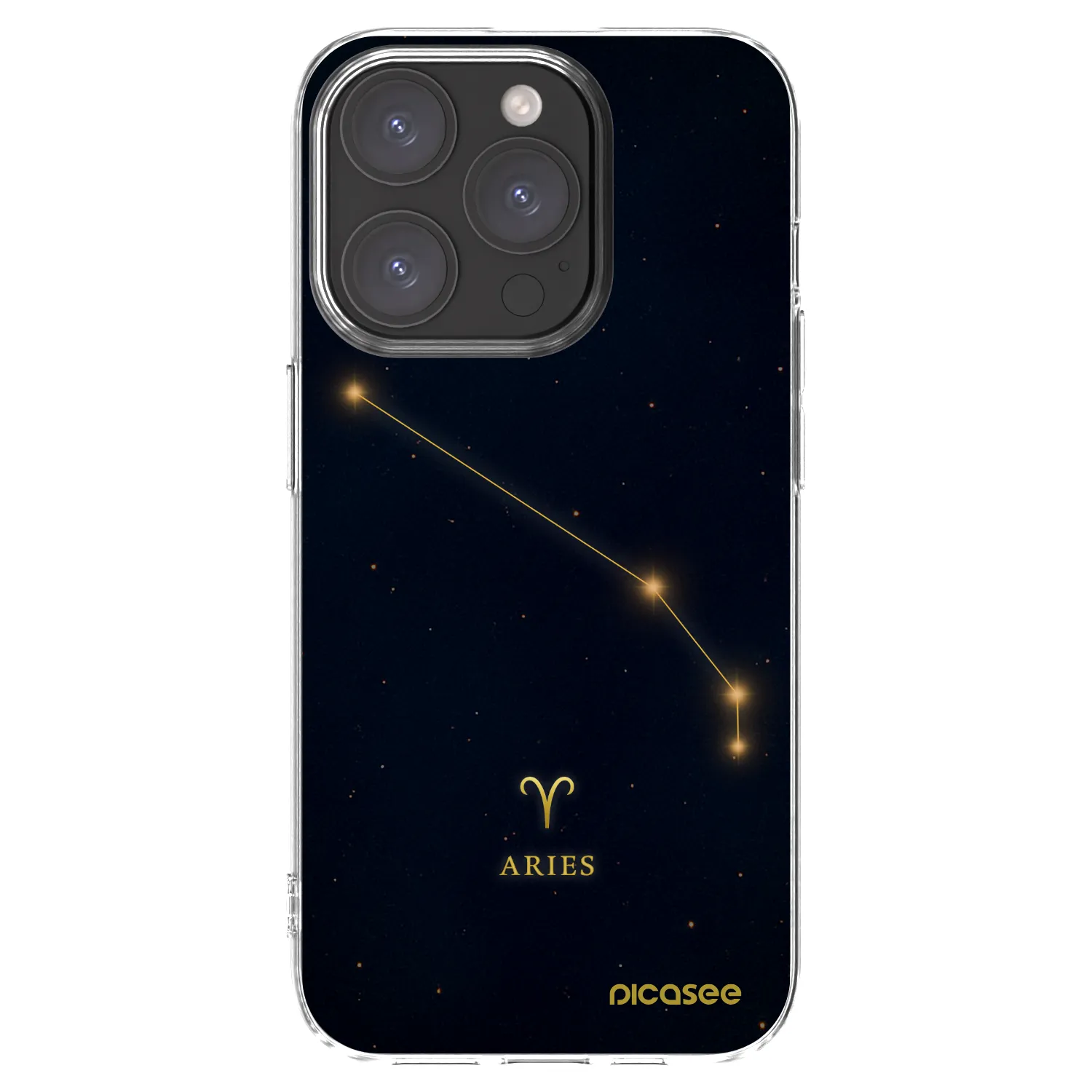 Picasee silikonski prozorni ovitek za Apple iPhone 15 Pro - ARIES