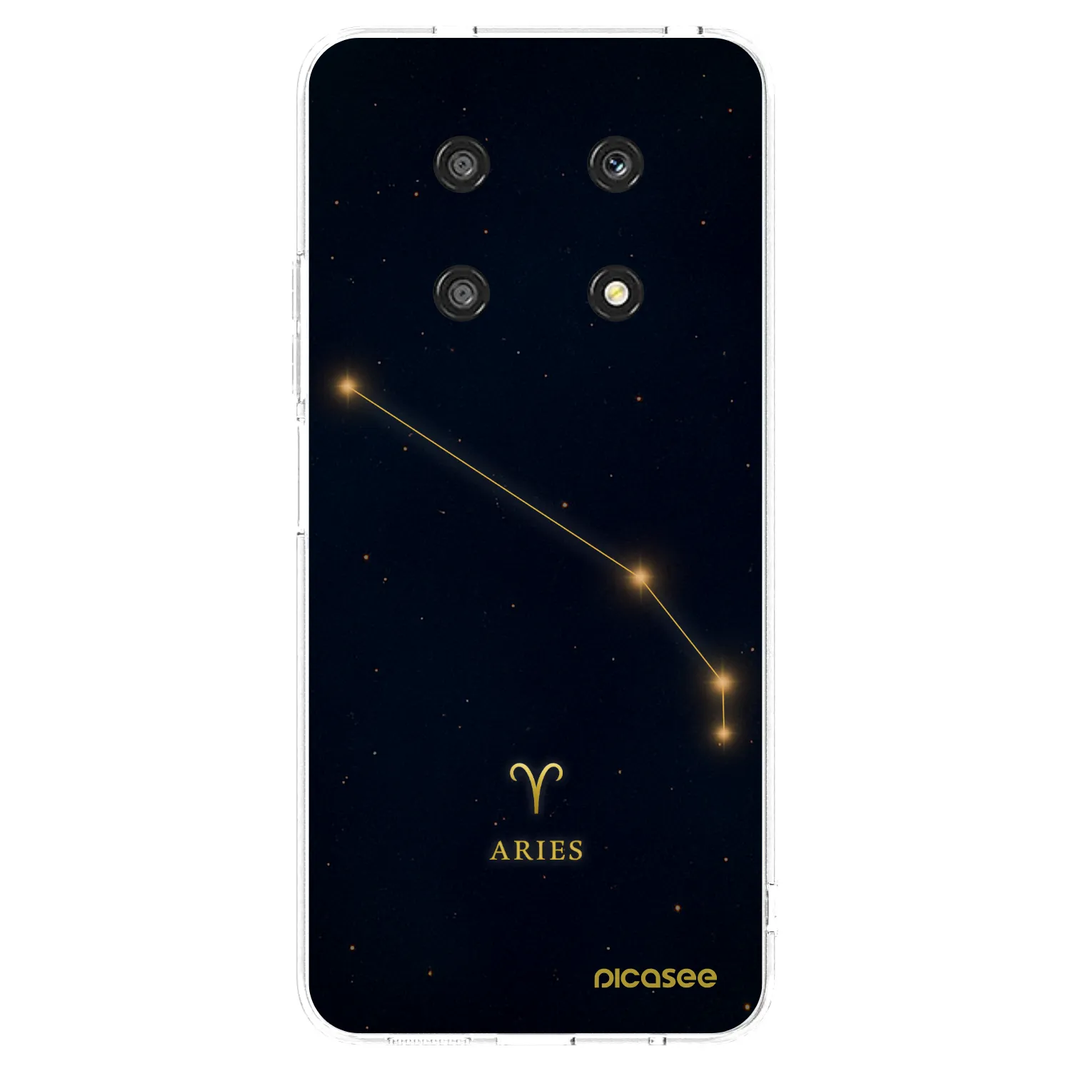 Picasee silikonski prozorni ovitek za Honor Magic4 Lite 5G - ARIES