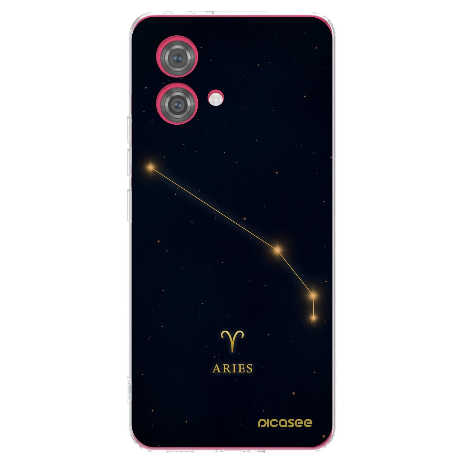 Picasee silikonski prozorni ovitek za Motorola Moto G84 5G - ARIES