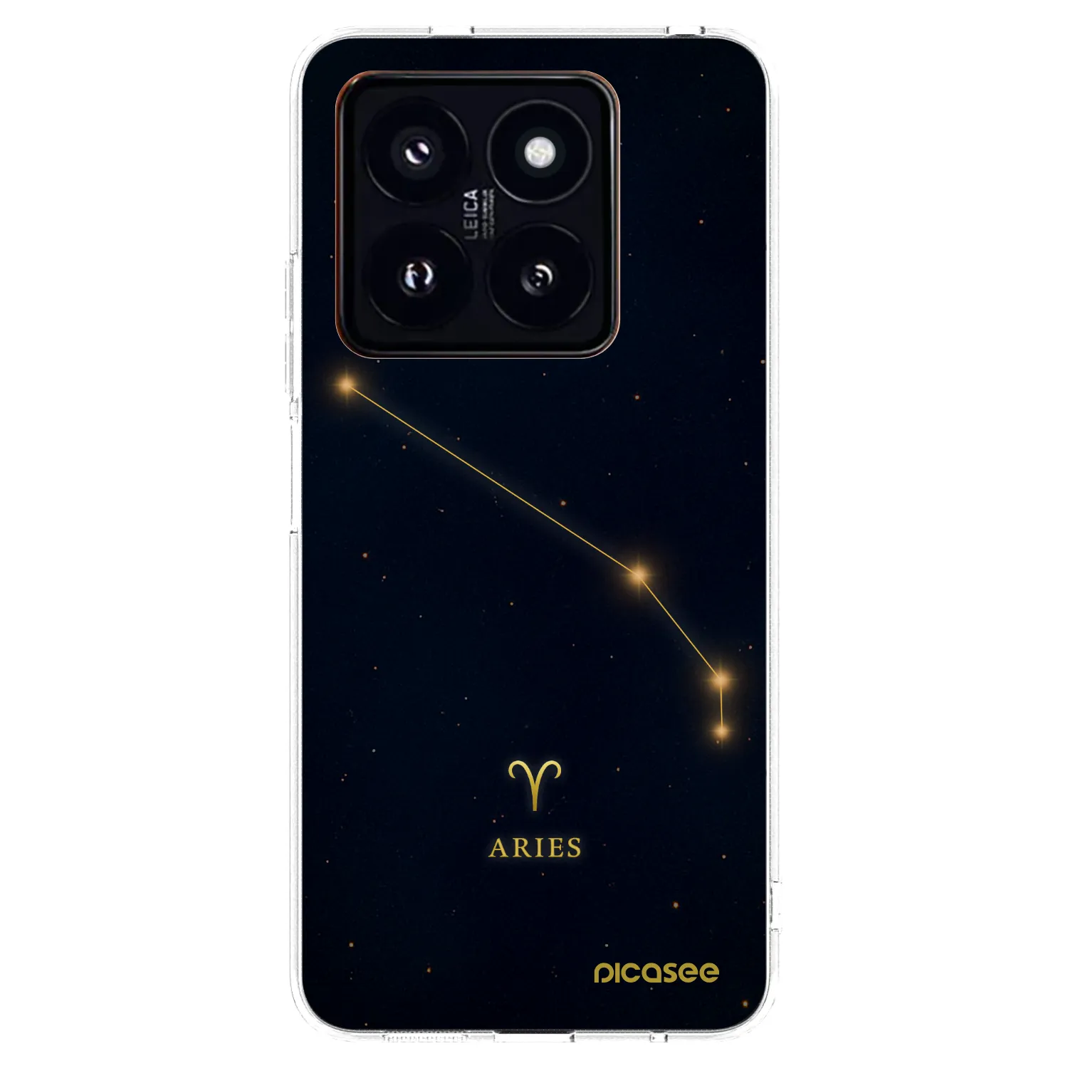 Picasee silikonski prozorni ovitek za Xiaomi 14 Pro - ARIES