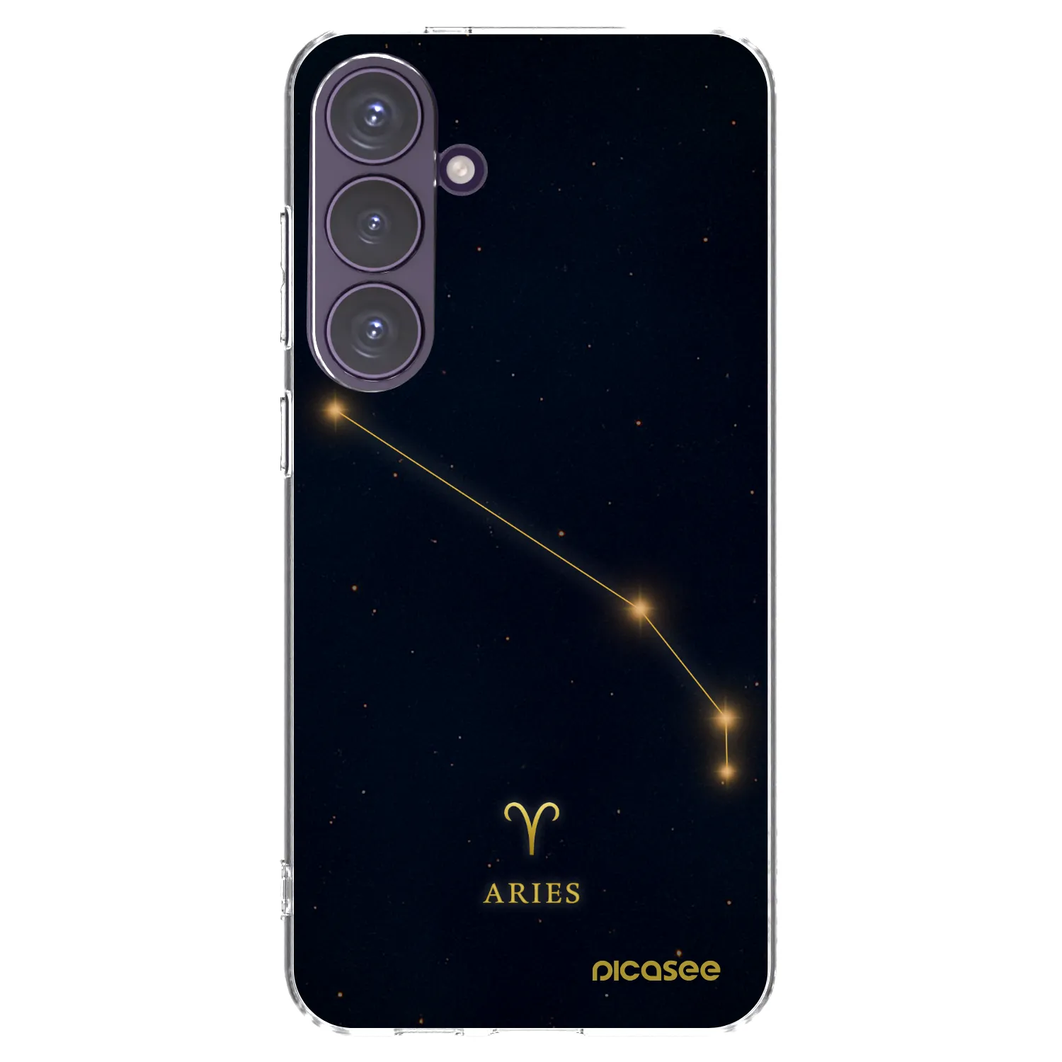 Picasee silikonski prozorni ovitek za Samsung Galaxy S24+ S926B 5G - ARIES