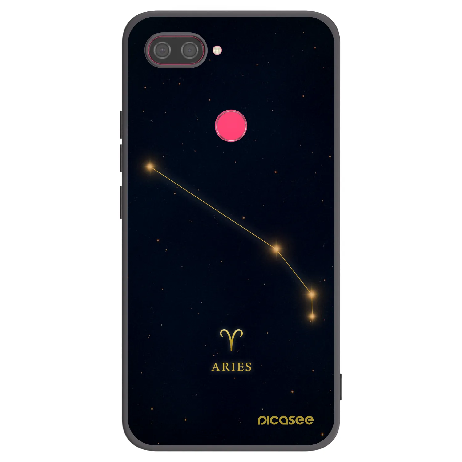 Picasee silikonski črni ovitek za Xiaomi Mi 8 Lite - ARIES