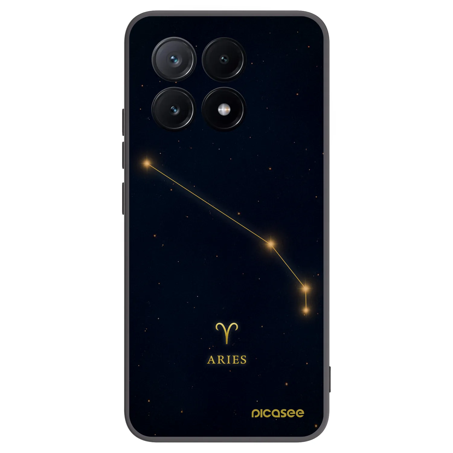 Picasee silikonski črni ovitek za Xiaomi Poco X6 Pro - ARIES