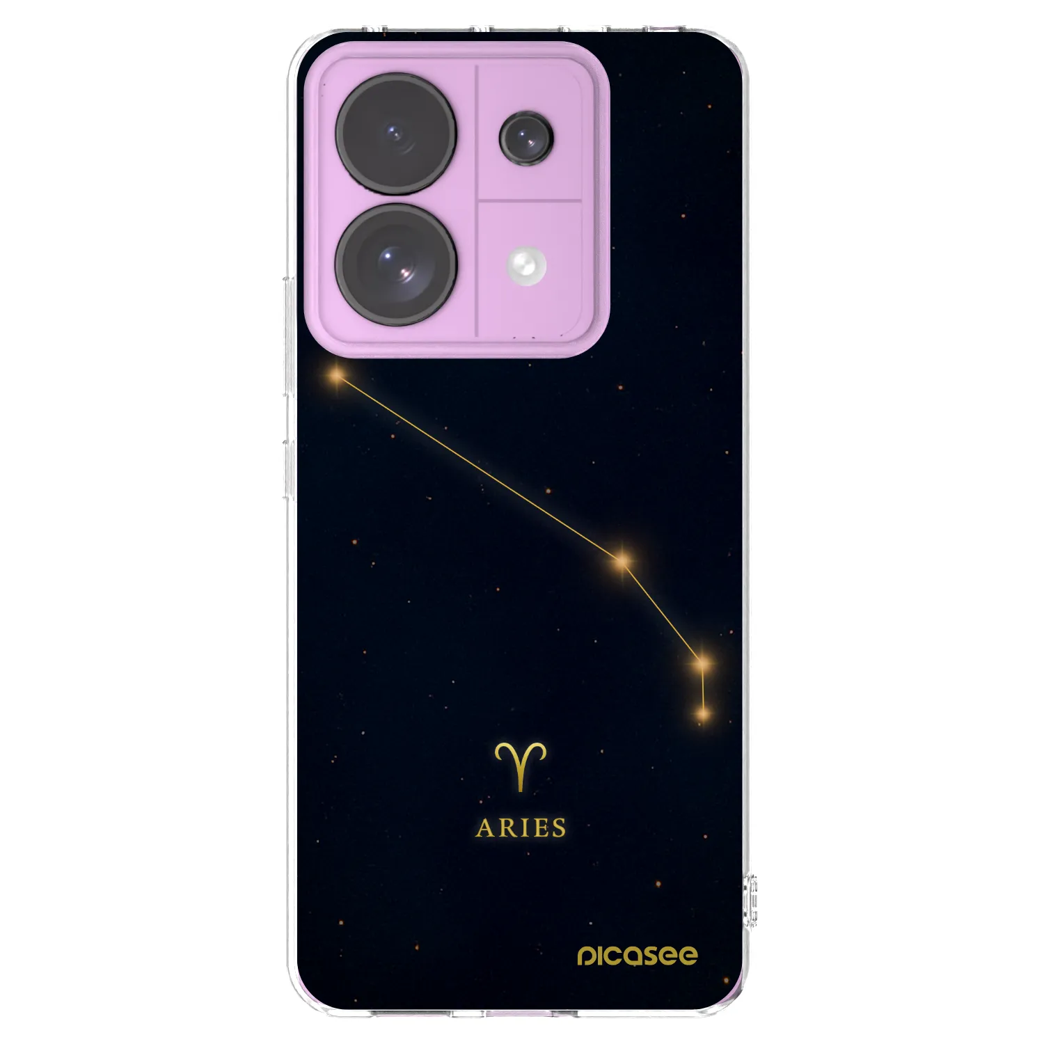 Picasee silikonski prozorni ovitek za Xiaomi Redmi Note 13 Pro 5G - ARIES