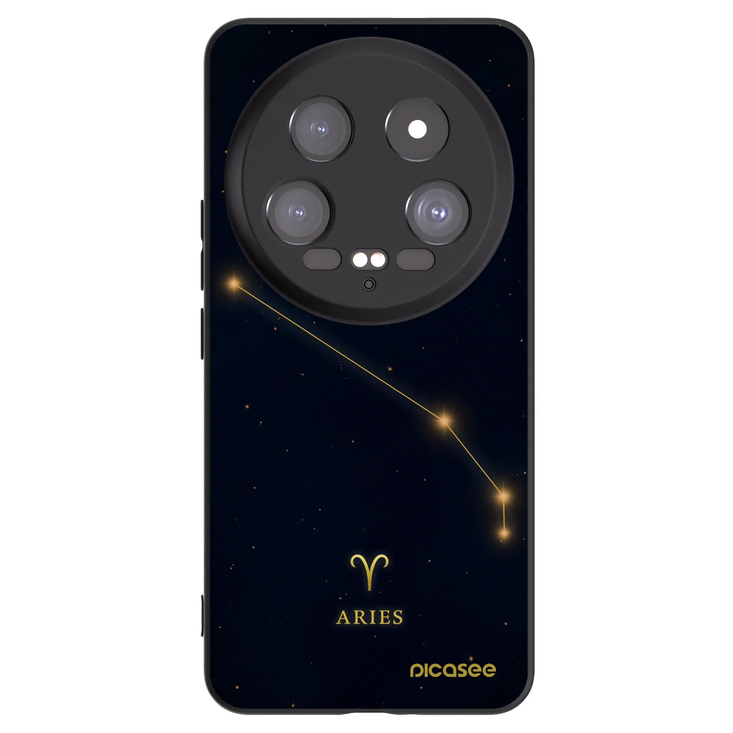 Picasee silikonski črni ovitek za Xiaomi 14 Ultra - ARIES