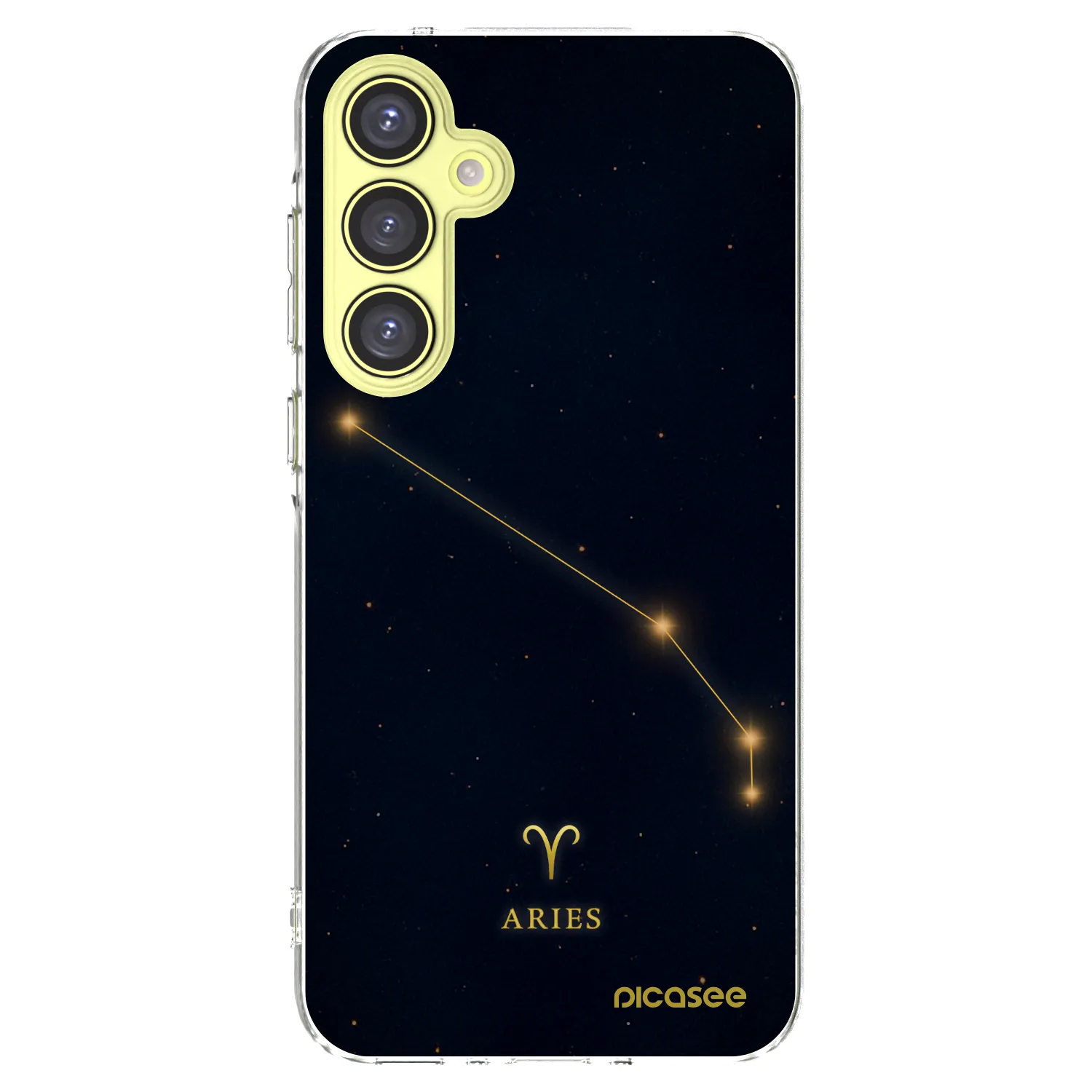 Picasee silikonski prozorni ovitek za Samsung Galaxy A35 5G A356B - ARIES