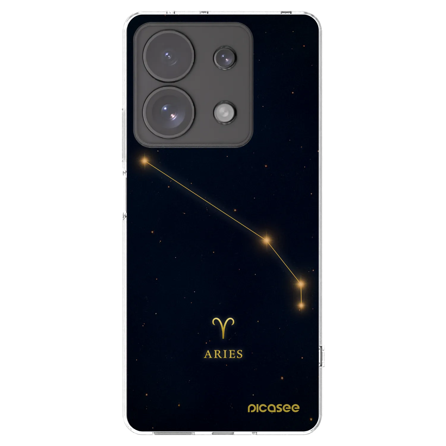 Picasee silikonski prozorni ovitek za Xiaomi Redmi Note 13 Pro 4G - ARIES