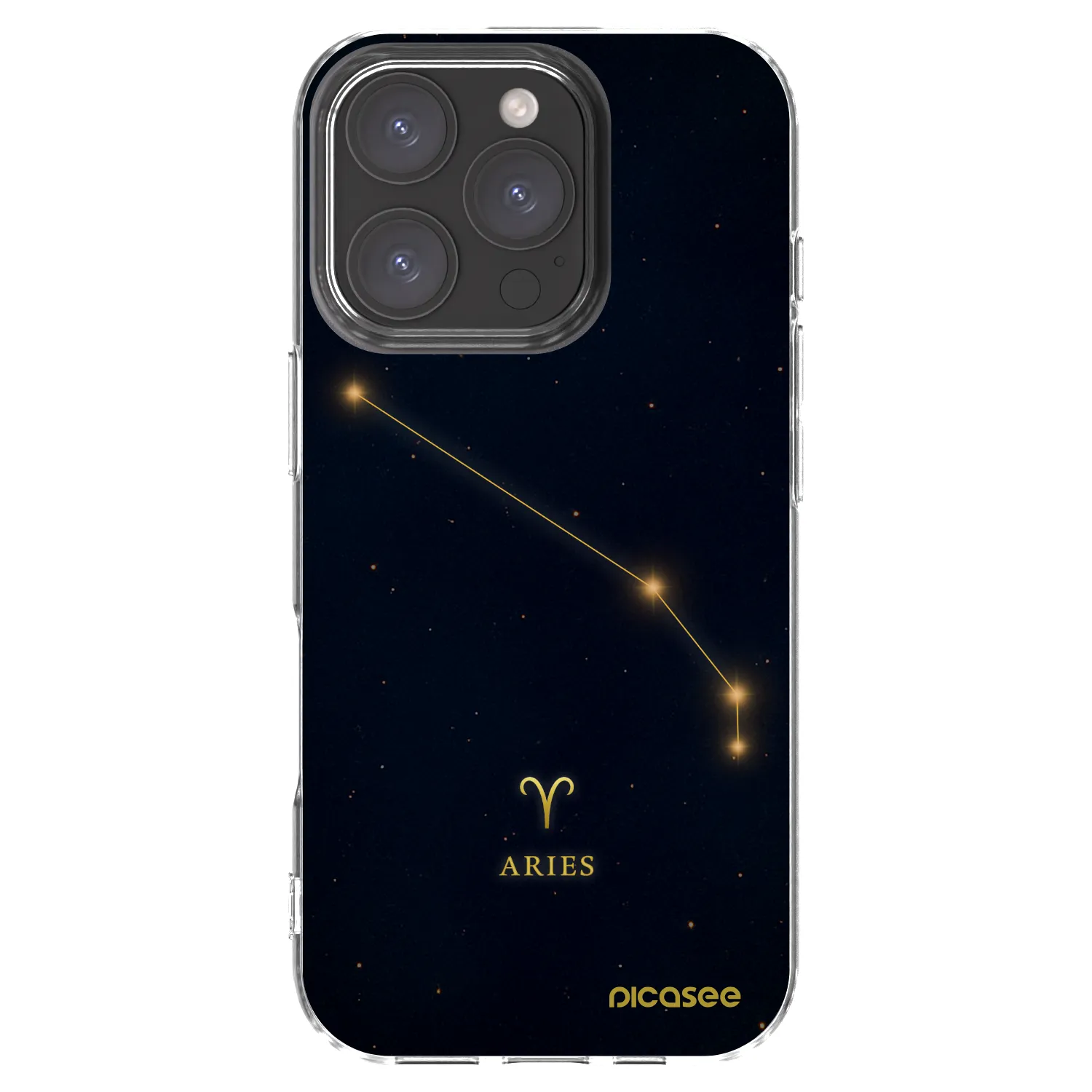 Picasee silikonski prozorni ovitek za Apple iPhone 16 Pro - ARIES