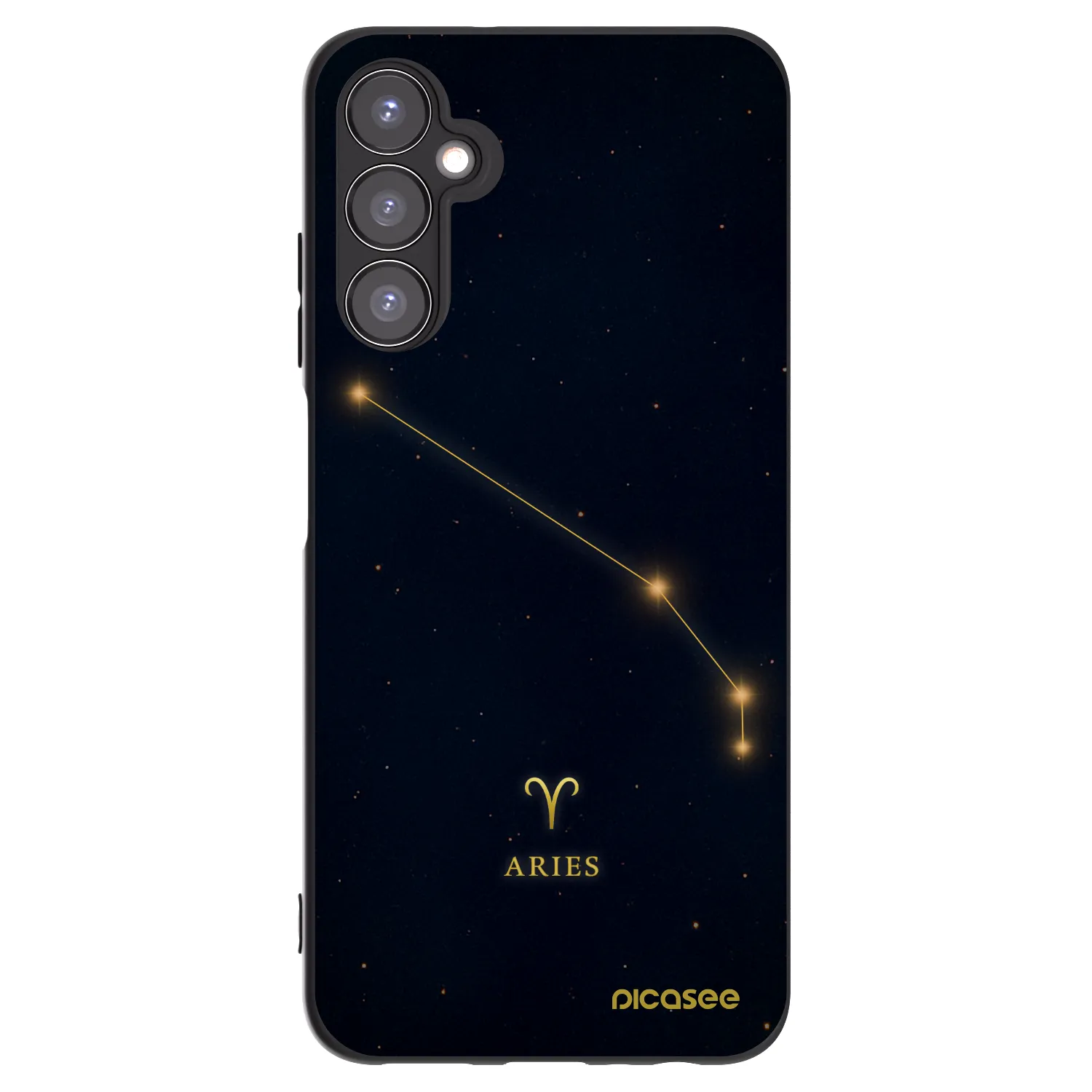 Picasee silikonski črni ovitek za Samsung Galaxy A05s A057G - ARIES