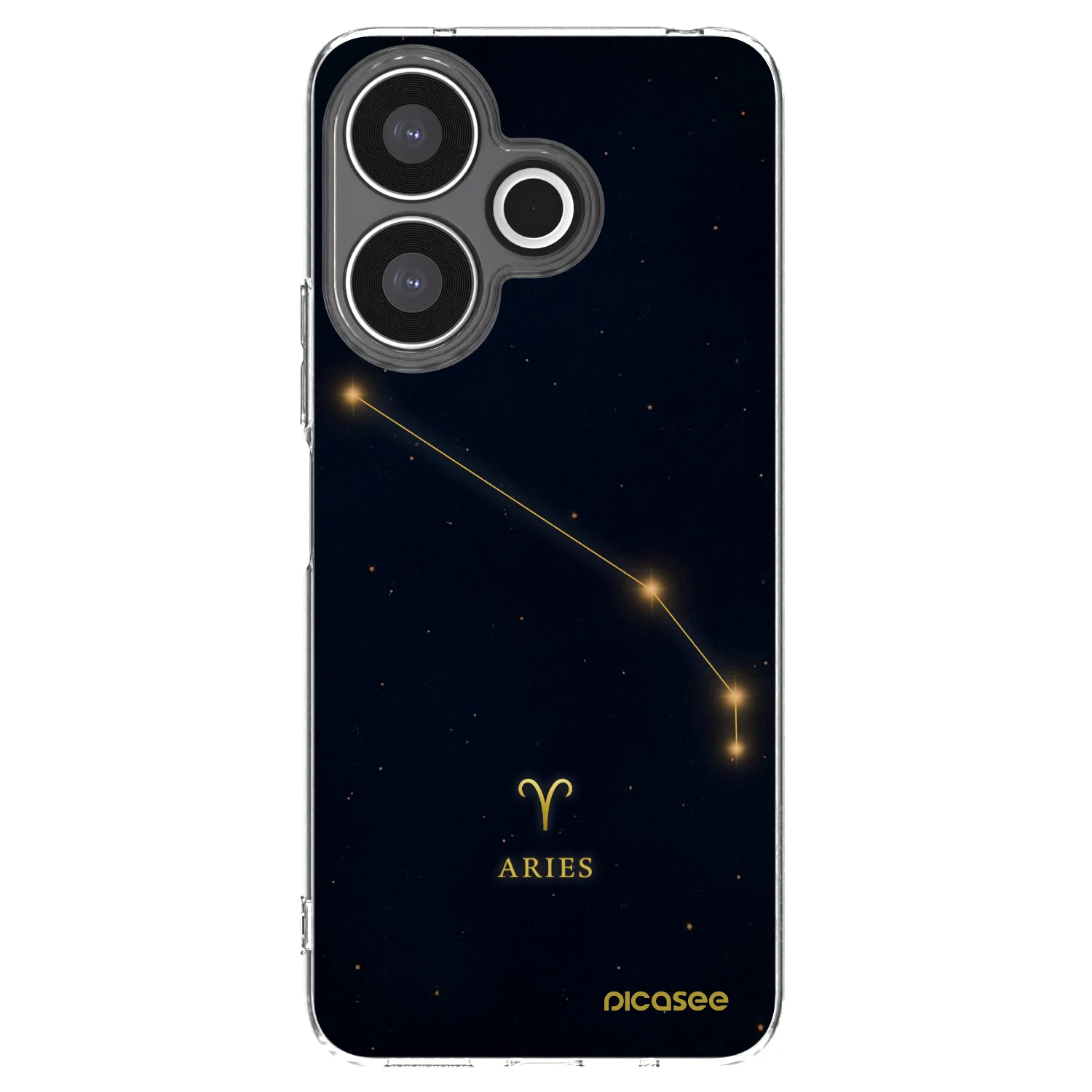 Picasee silikonski prozorni ovitek za Xiaomi Redmi 13 4G - ARIES