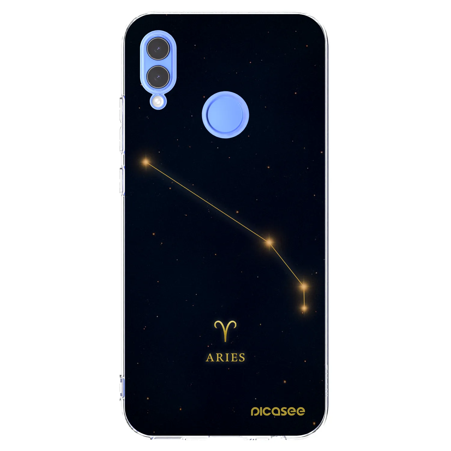 Picasee silikonski prozorni ovitek za Honor 10 Lite - ARIES