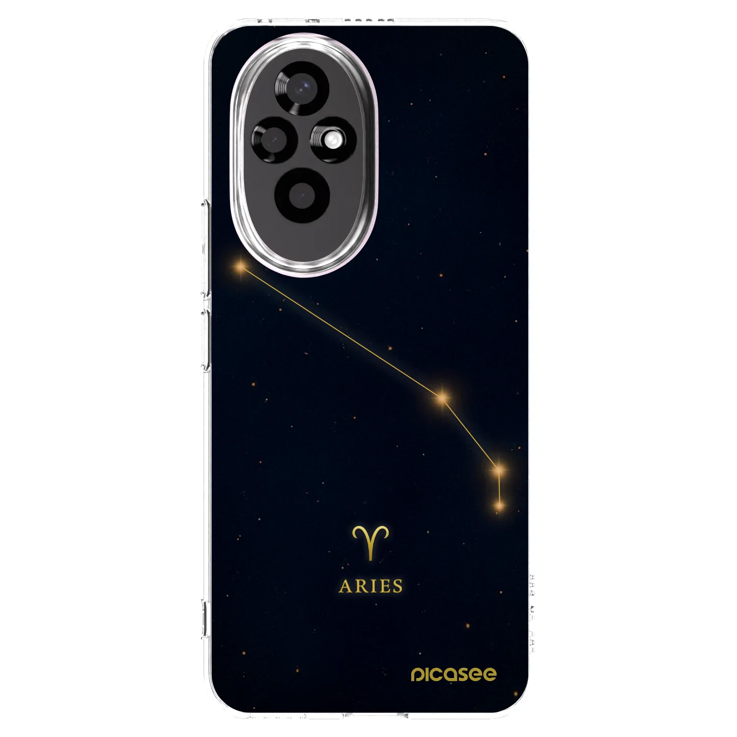 Picasee silikonski prozorni ovitek za Honor 200 5G - ARIES