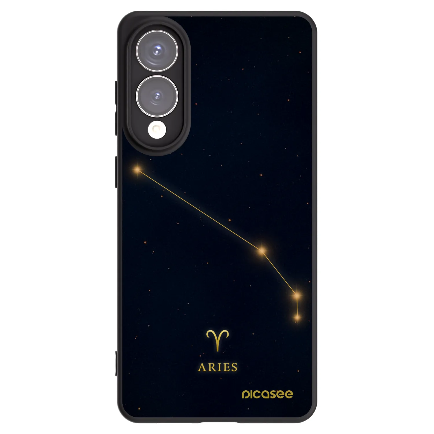 Picasee silikonski črni ovitek za Samsung Galaxy S25 Edge 5G - ARIES