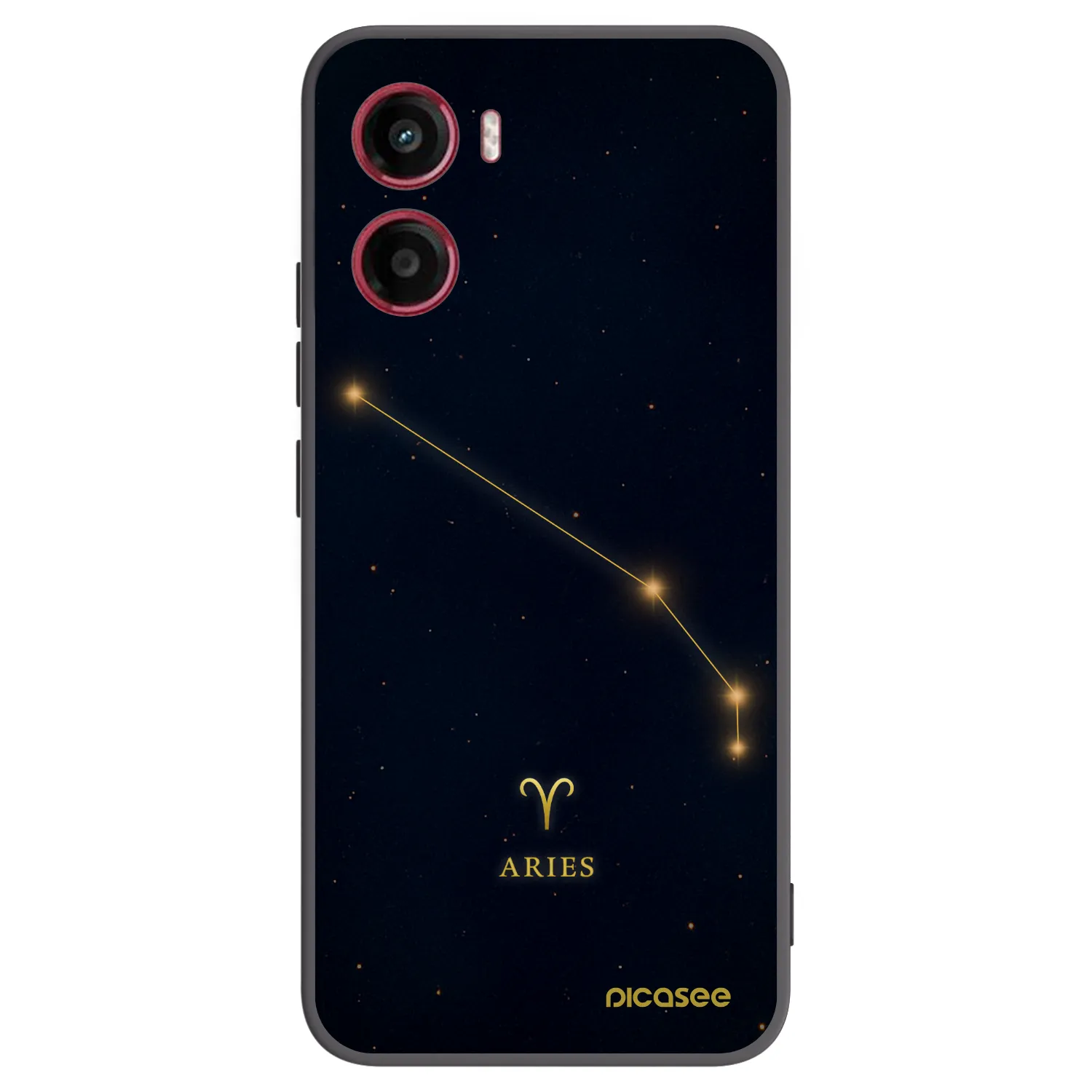 Picasee silikonski črni ovitek za Motorola Moto G05 - ARIES