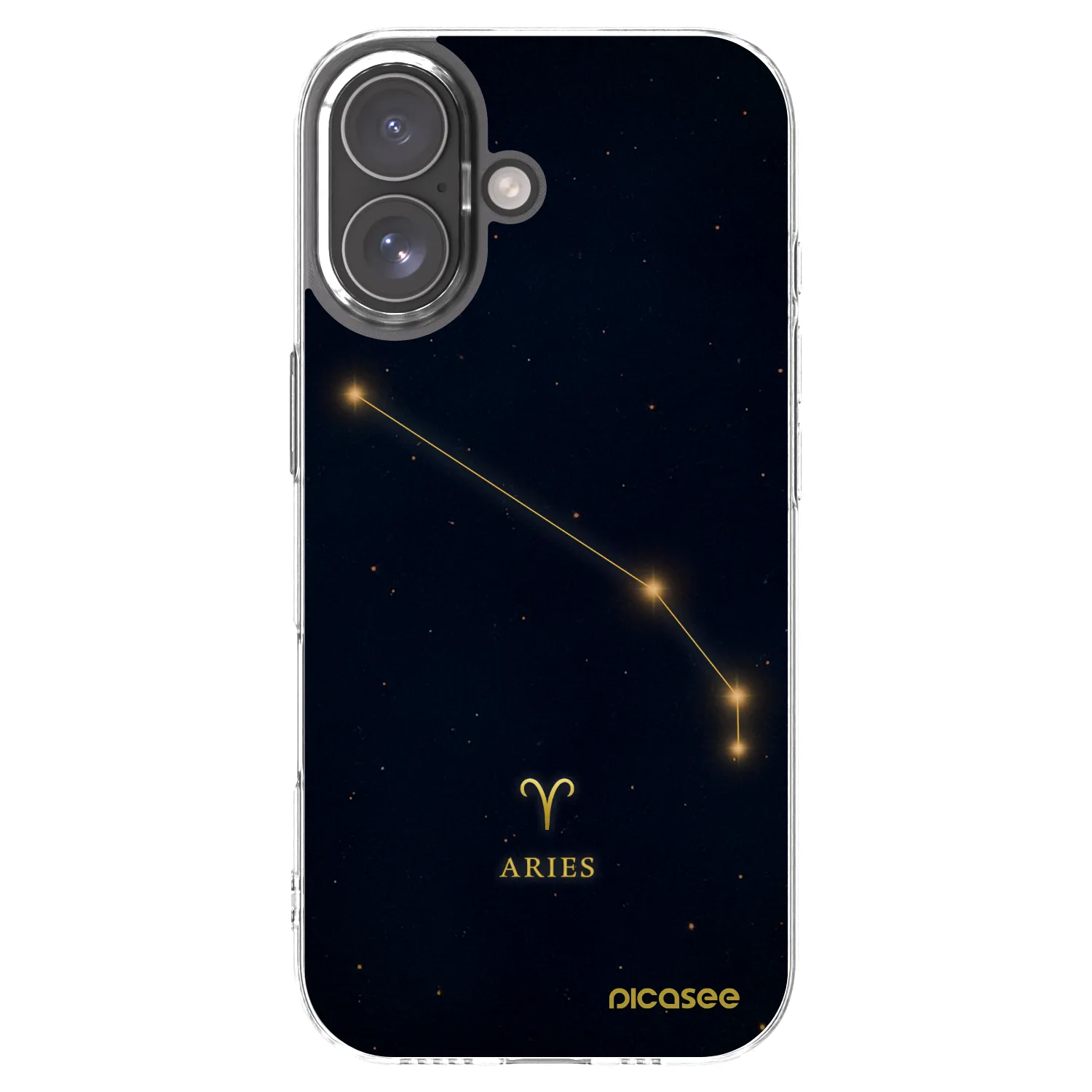 Picasee silikonski prozorni ovitek za Apple iPhone 17 - ARIES