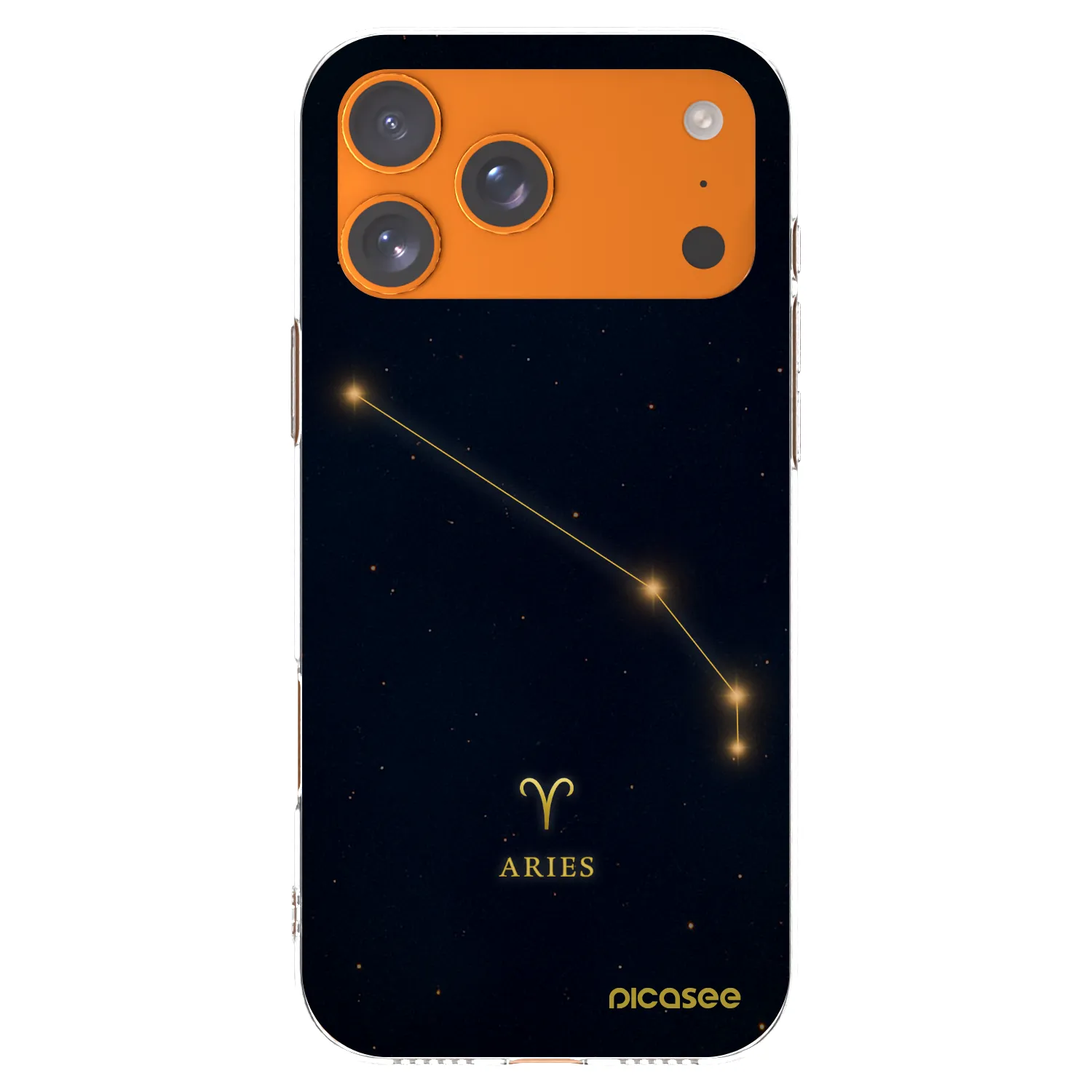 Picasee silikonski prozorni ovitek za Apple iPhone 17 Pro Max - ARIES