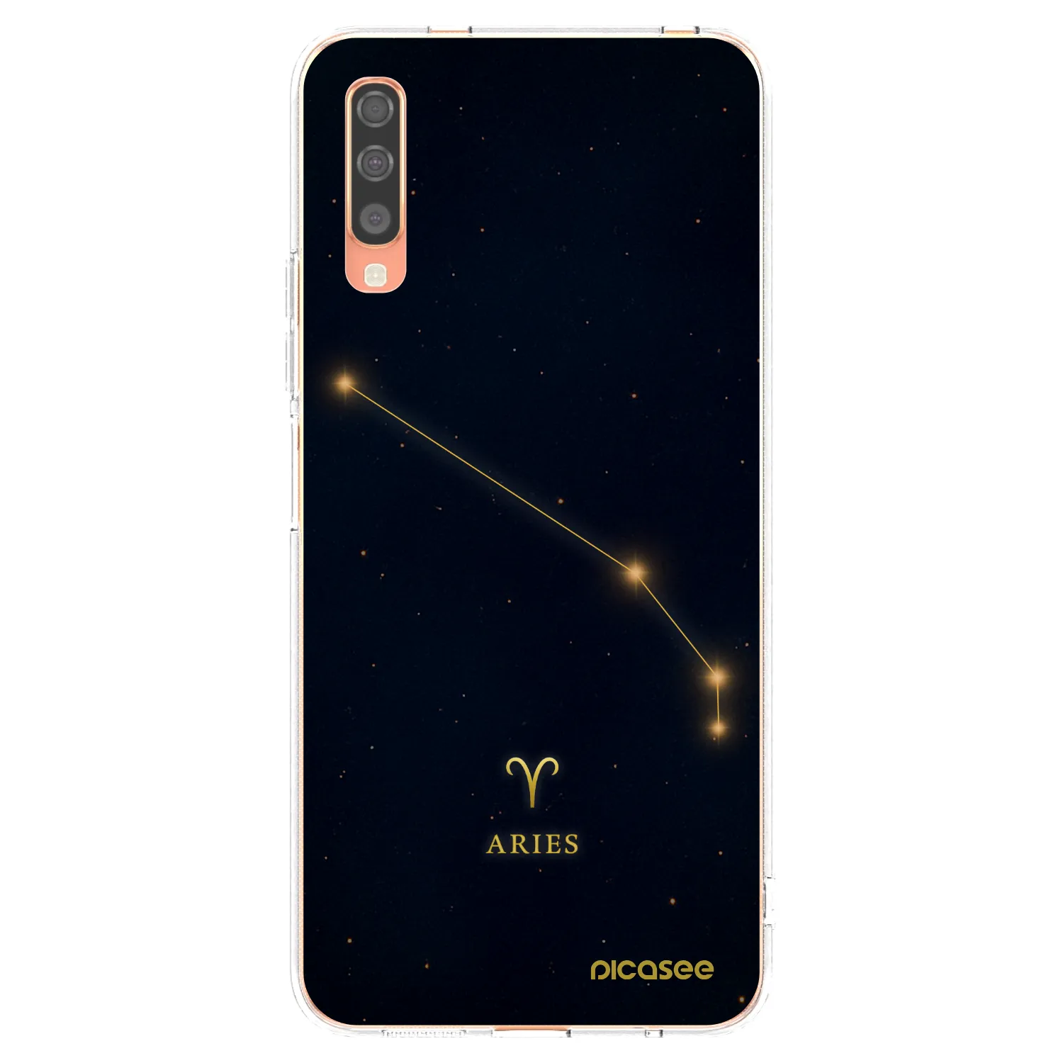 Picasee silikonski prozorni ovitek za Samsung Galaxy A70 A705F - ARIES