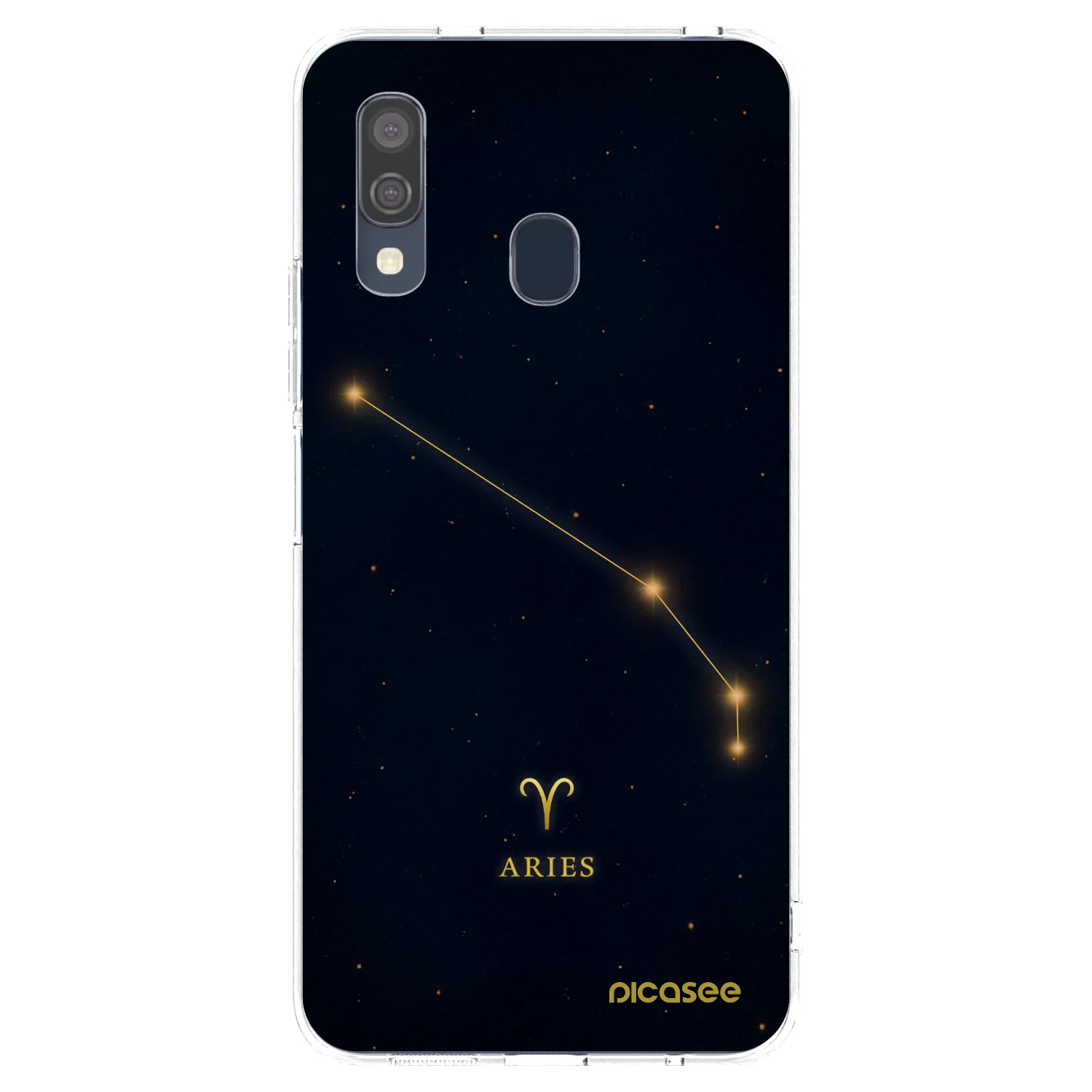 Picasee silikonski prozorni ovitek za Samsung Galaxy A40 A405F - ARIES