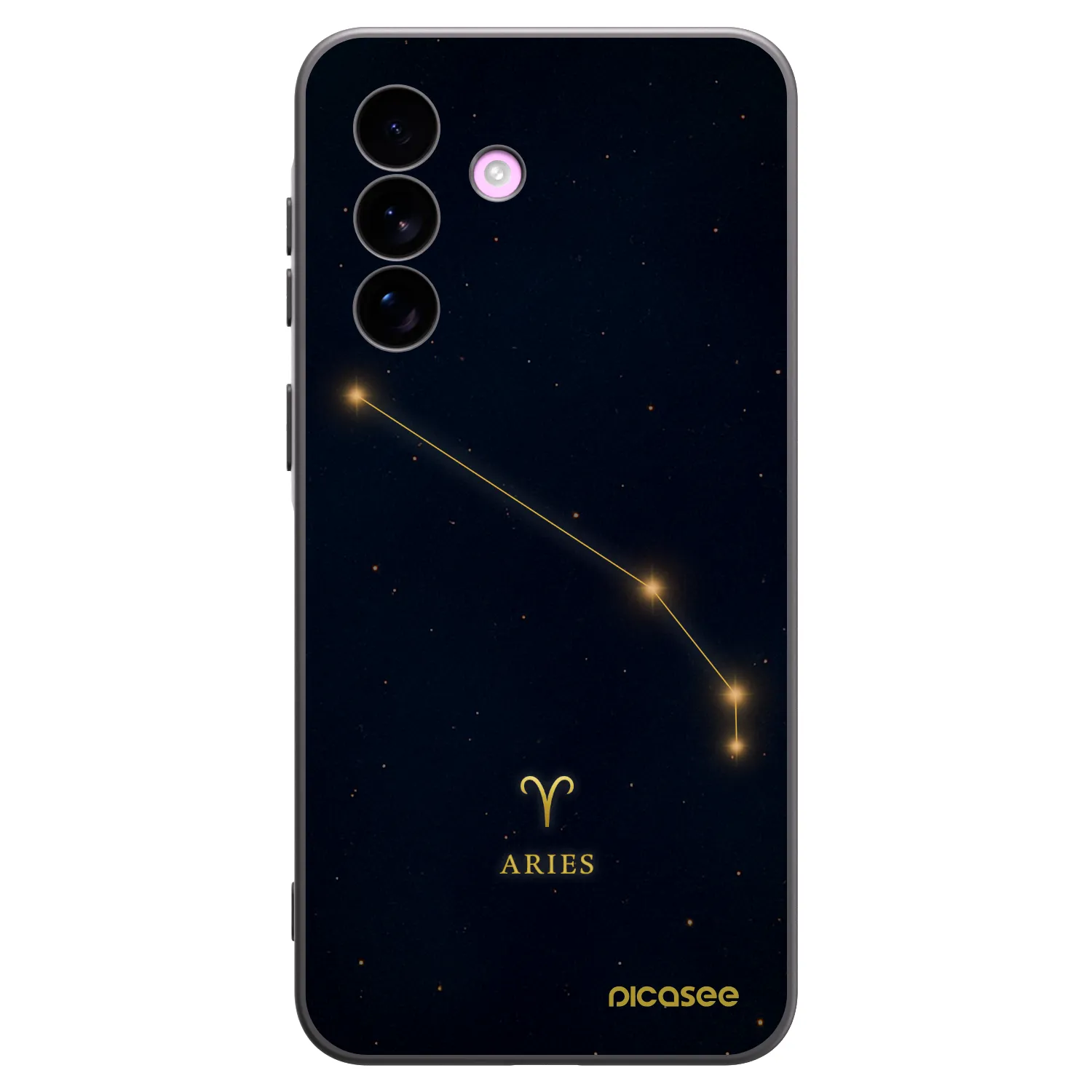 Picasee silikonski črni ovitek za Samsung Galaxy A57 5G - ARIES