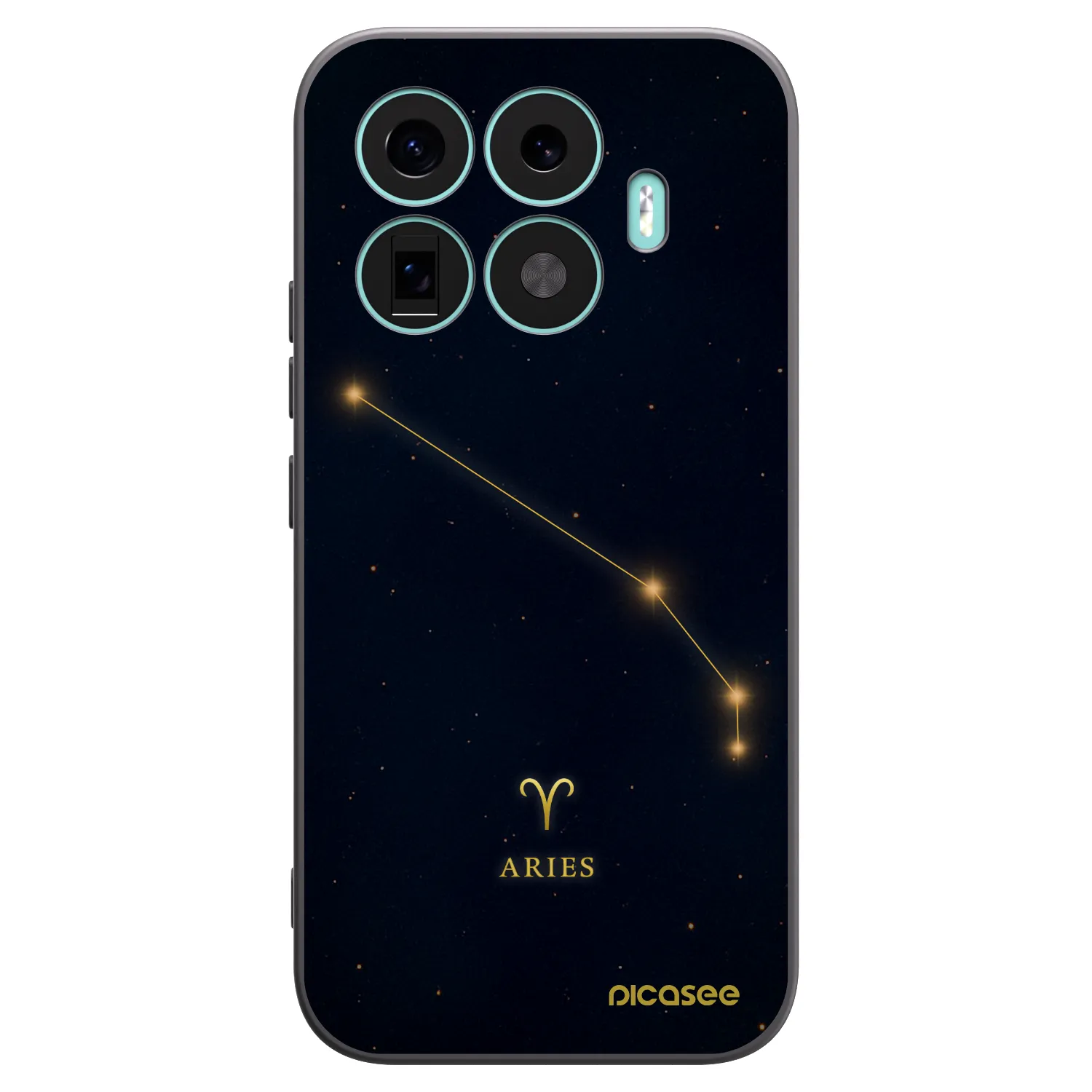 Picasee silikonski črni ovitek za Xiaomi 17T - ARIES
