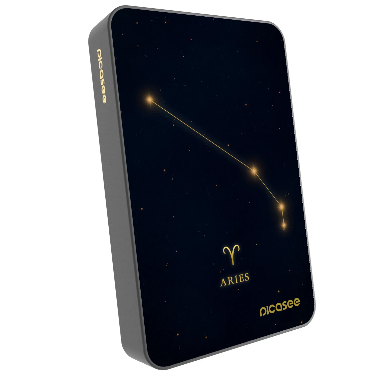 Picasee Prenosna baterija z MagSafe 10 000 mAh Siva - ARIES