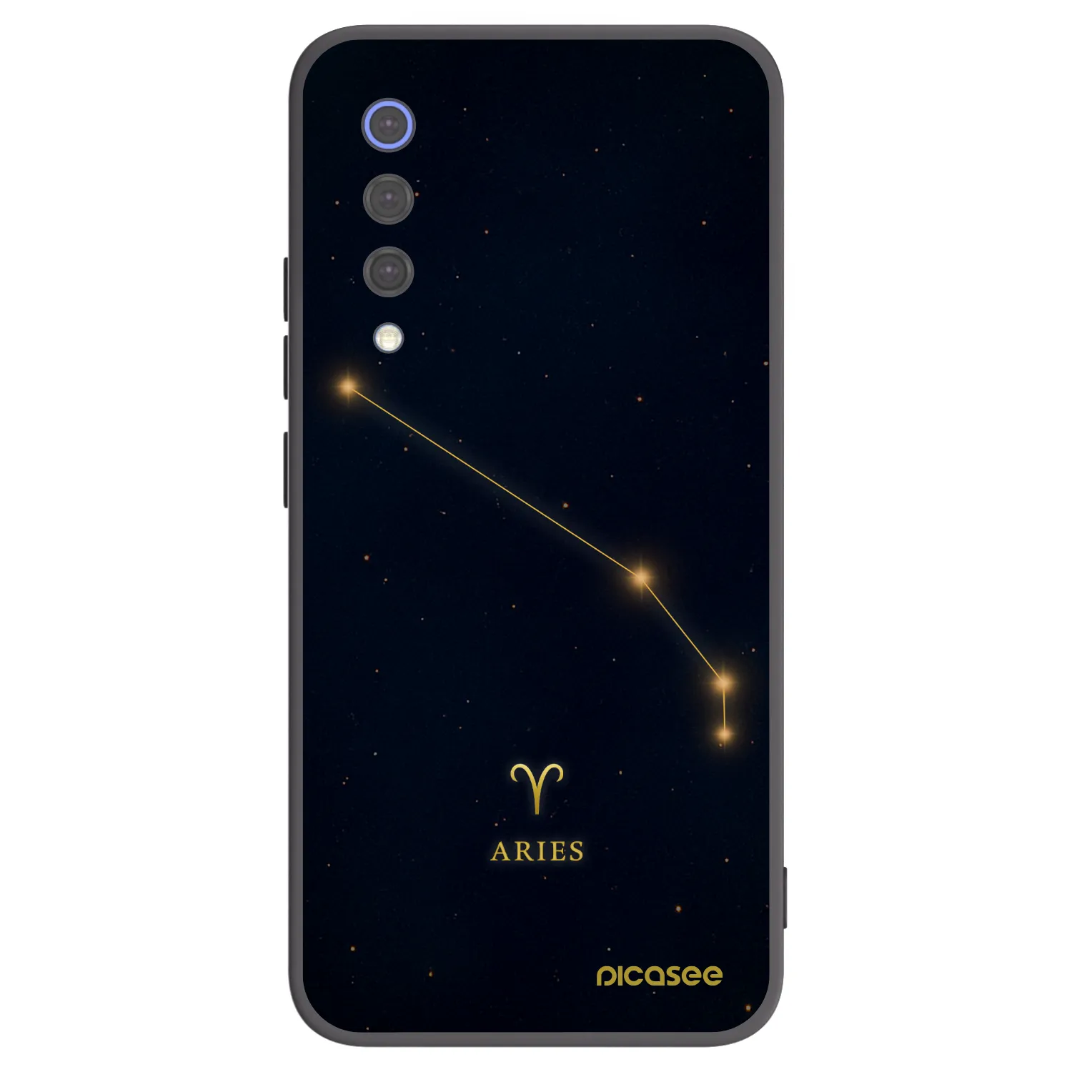 Picasee silikonski črni ovitek za Xiaomi Mi 9 SE - ARIES
