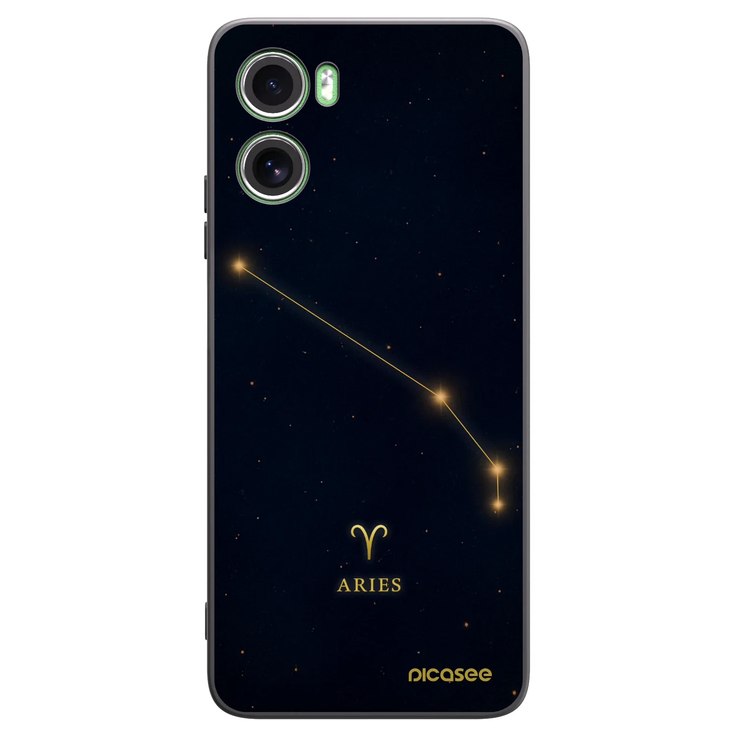 Picasee silikonski črni ovitek za Motorola Moto G06 - ARIES