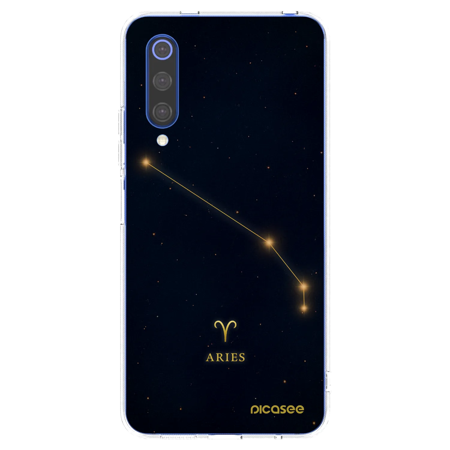 Picasee silikonski prozorni ovitek za Xiaomi Mi 9 SE - ARIES