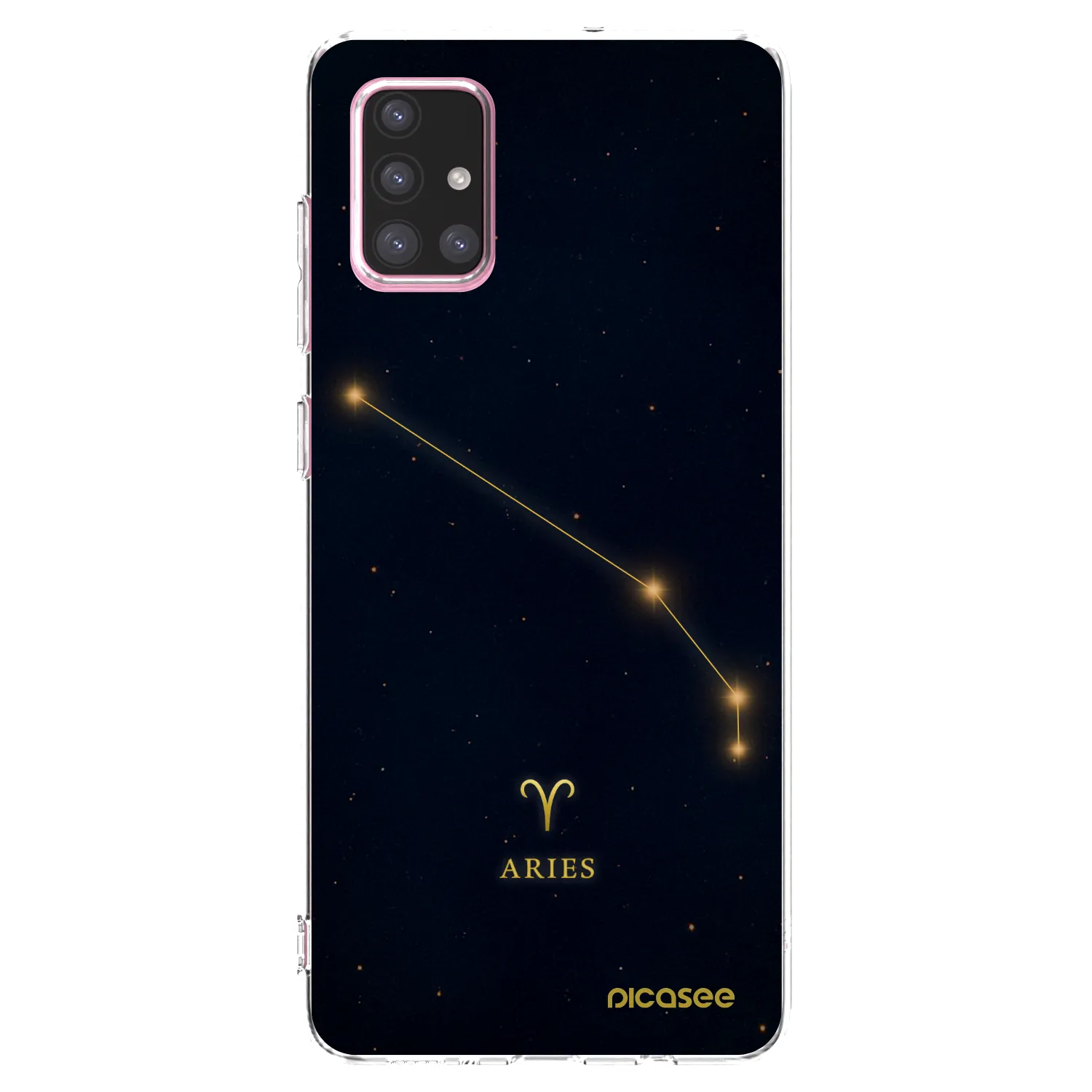 Picasee silikonski prozorni ovitek za Samsung Galaxy A71 A715F - ARIES