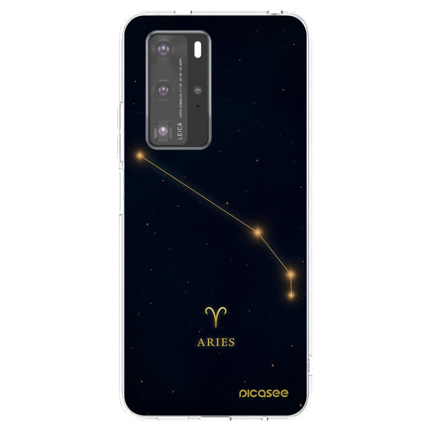 Picasee silikonski prozorni ovitek za Huawei P40 Pro - ARIES