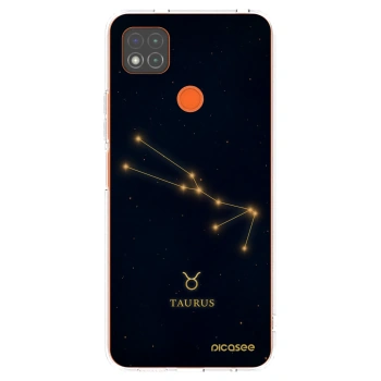 Picasee silikonski prozorni ovitek za Xiaomi Redmi 9C - TAURUS