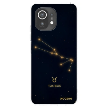 Picasee silikonski prozorni ovitek za Xiaomi Mi 11 - TAURUS