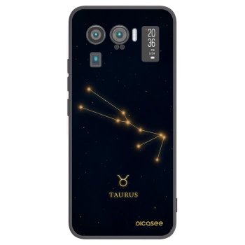 Picasee silikonski črni ovitek za Xiaomi Mi 11 Ultra - TAURUS