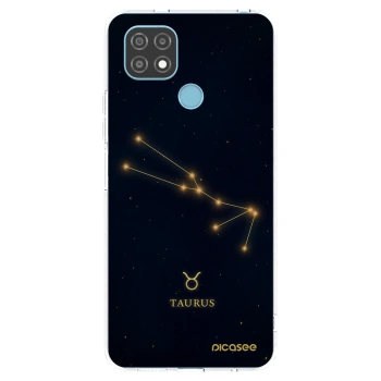 Picasee silikonski prozorni ovitek za Realme C21 - TAURUS