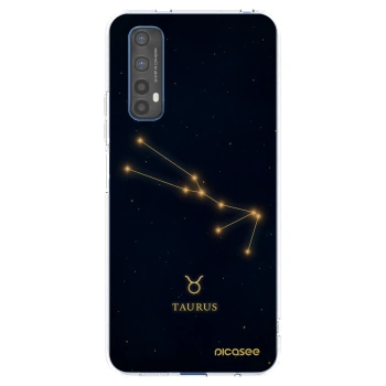 Picasee silikonski prozorni ovitek za Realme 7 - TAURUS