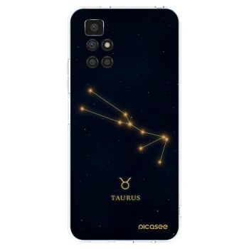 Picasee silikonski prozorni ovitek za Xiaomi Redmi 10 - TAURUS